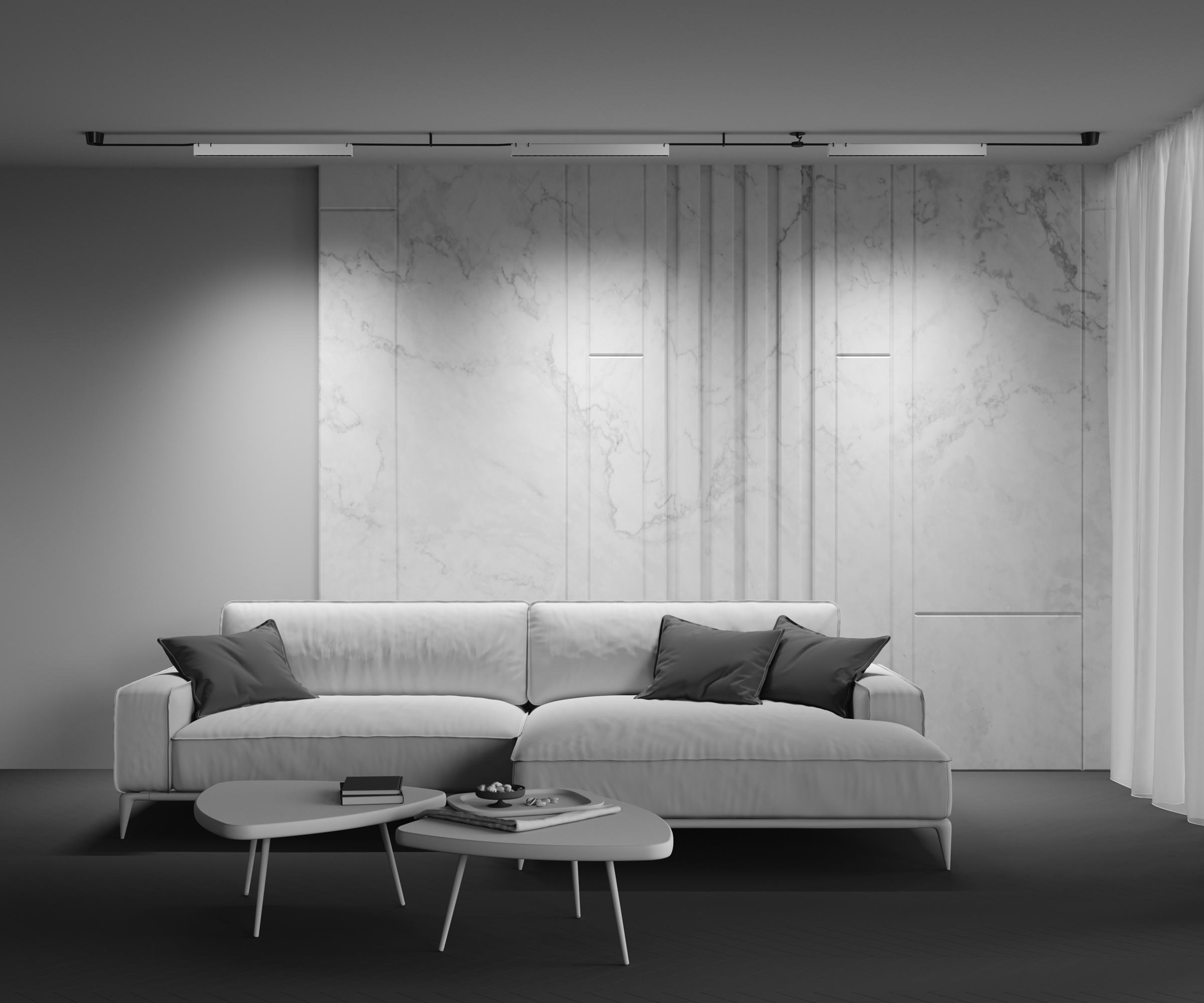 Картинка Потолочный светильник Technical TR128B-24W3K-M-W