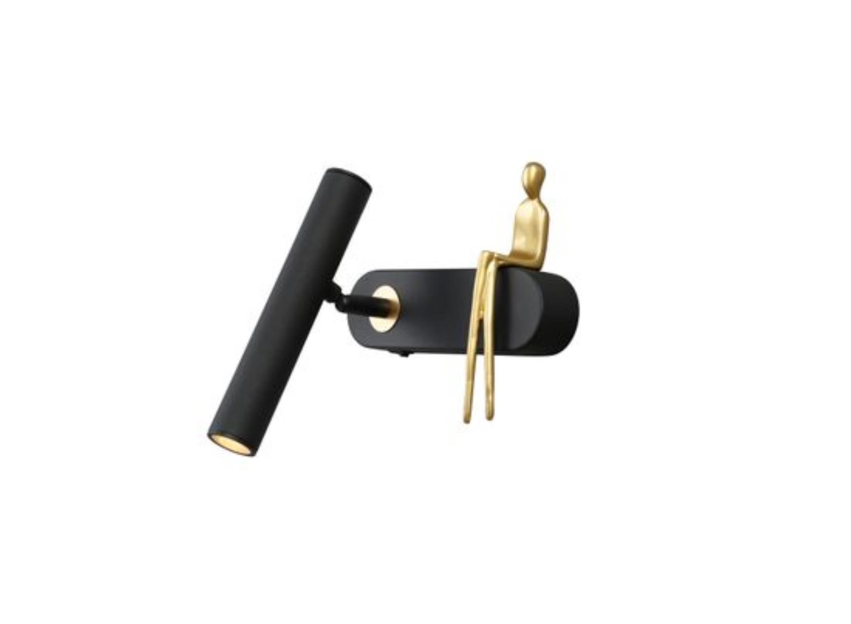 Картинка Настенный светильник Arte Lamp ALBERT A2173AP-1BK