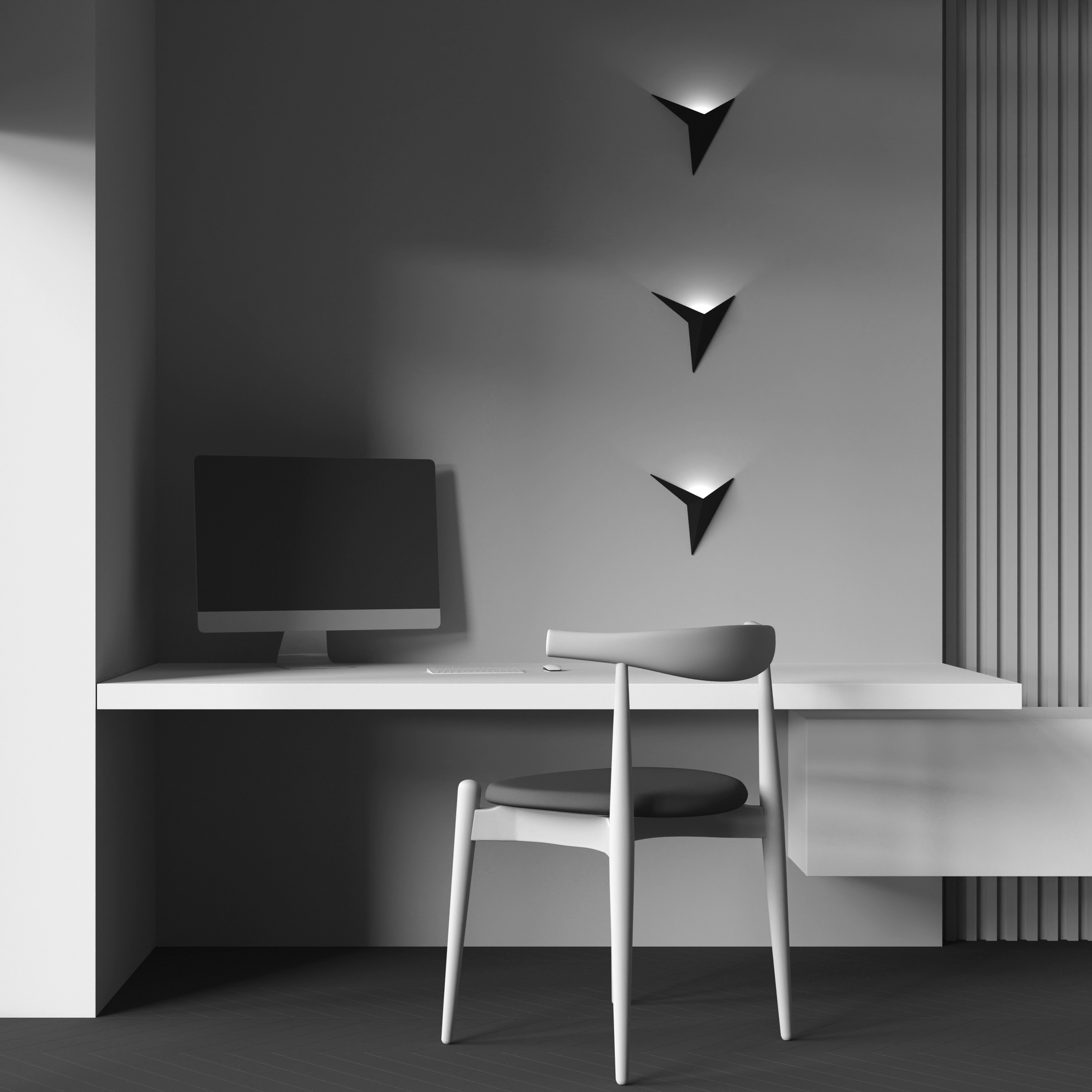 Картинка Настенный светодиодный светильник Maytoni Trame C808WL-L3B