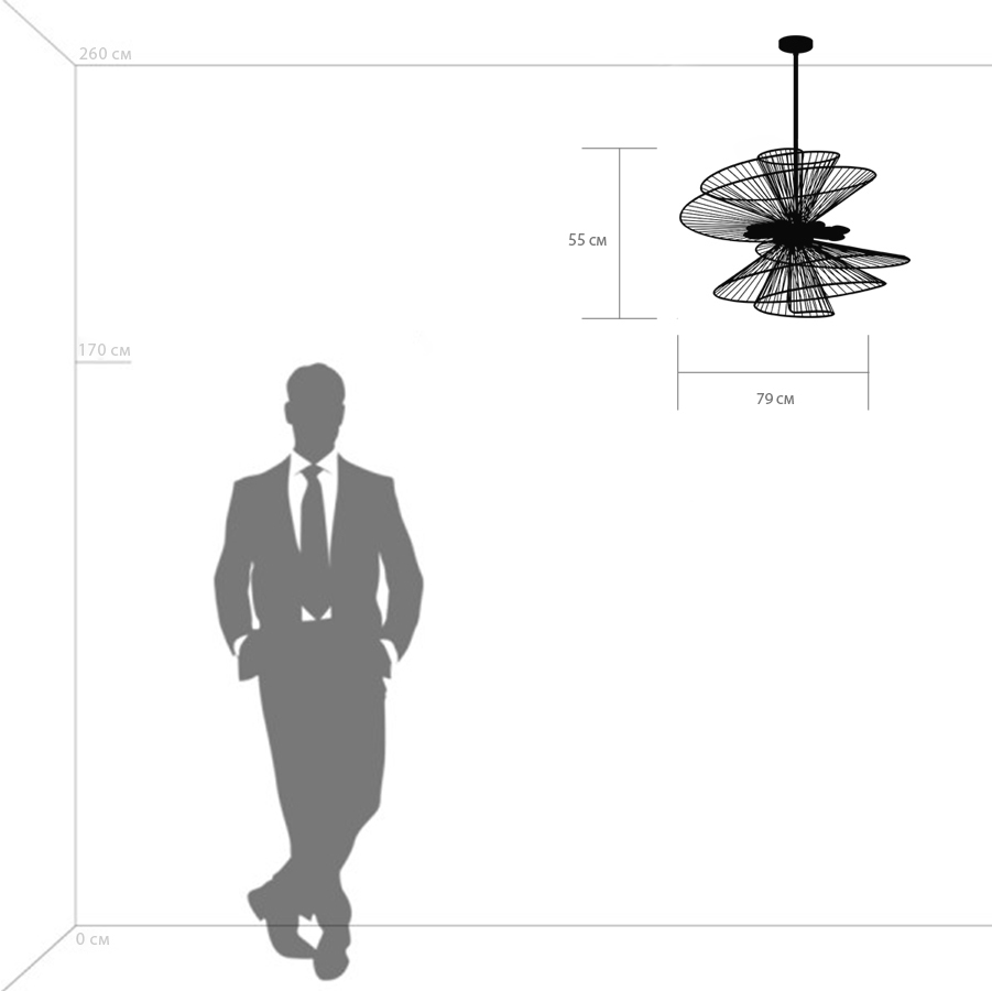 Картинка Подвесная люстра Lightstar Zeta 728183
