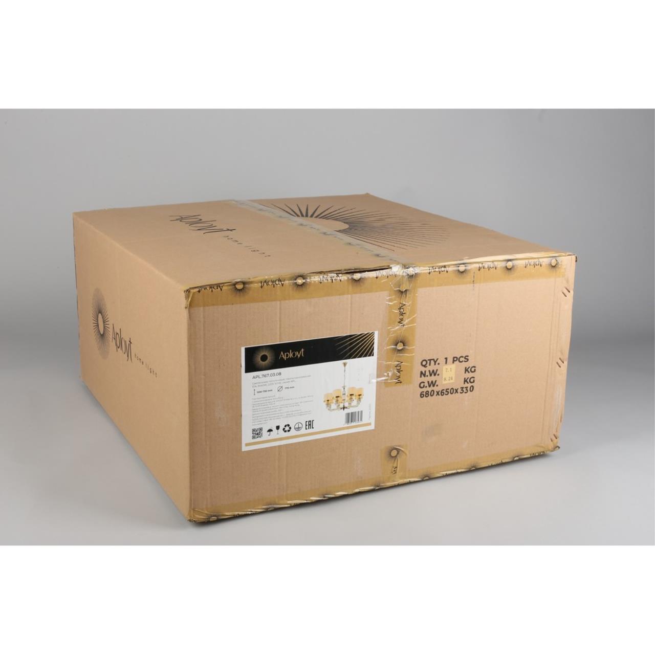 Картинка Подвесная люстра Aployt Elza APL.767.03.08