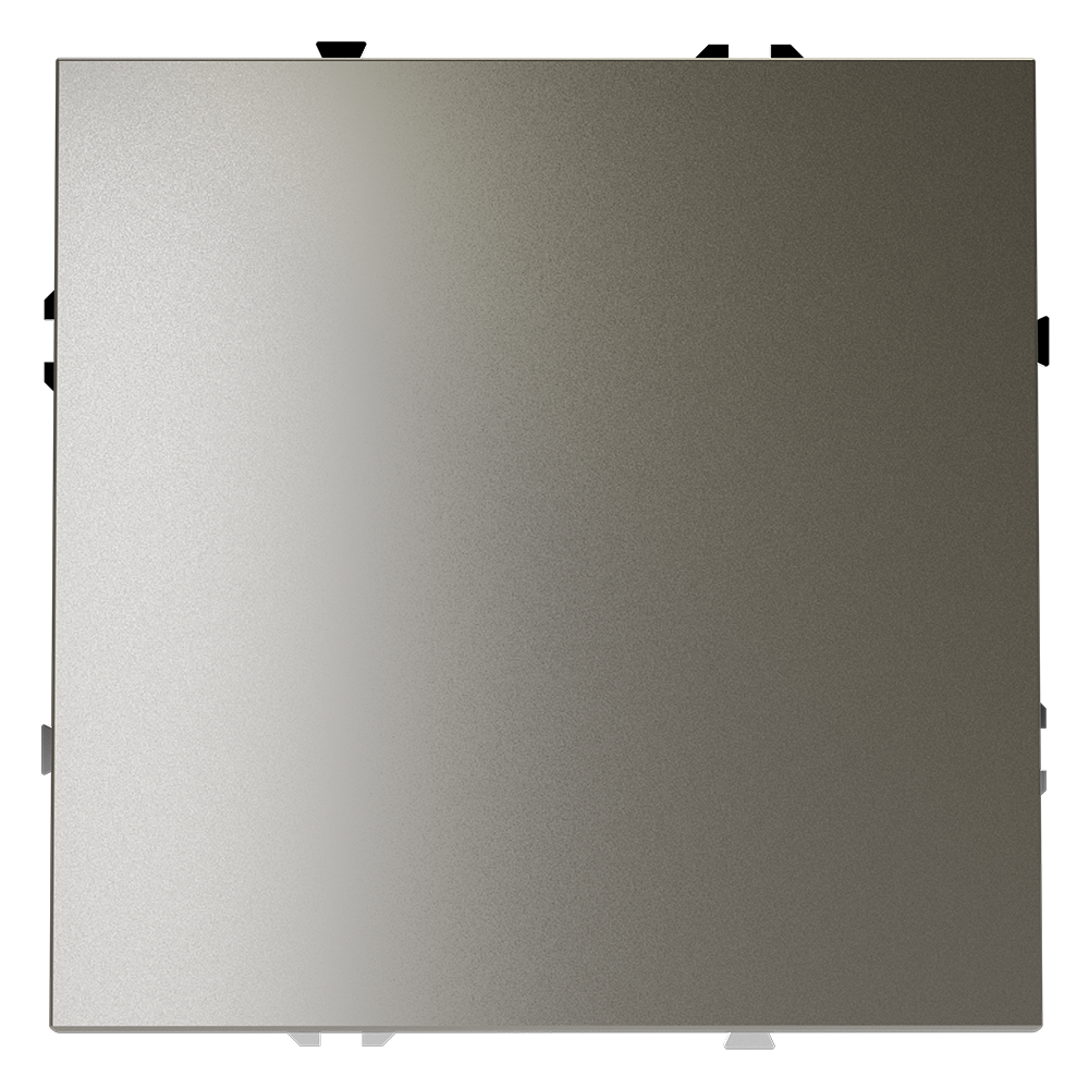 Проходной переключатель встраиваемый VOLTUM S70 одноклавишный 10А, (шелк) VLS010304 