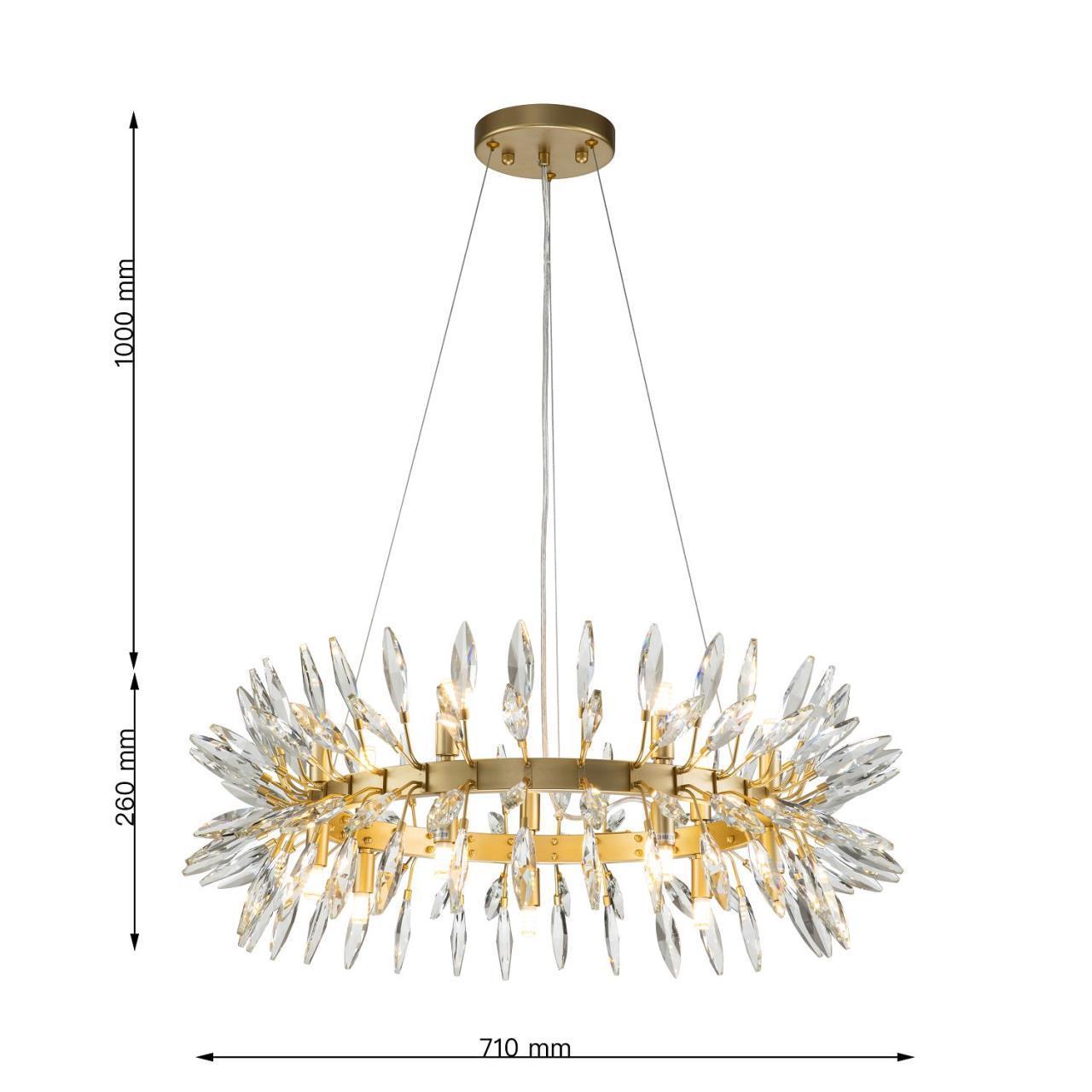 Картинка Подвесной светильник  Rays 4058-14P
