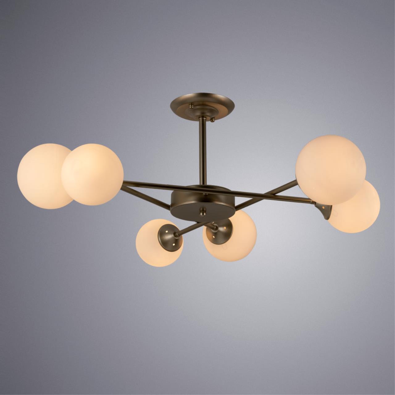 Картинка Потолочная люстра Arte Lamp Marco A2703PL-6SG