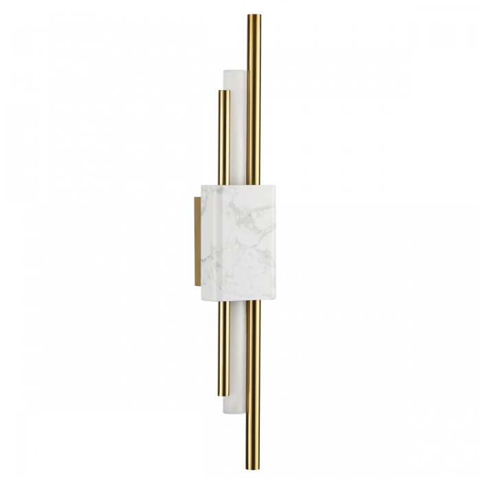 4359/10WL MIDCENT ODL23 175 белый мрамор/золотистый металл Настенный светильник IP20 LED 10W 655Лм 3000K MARMI