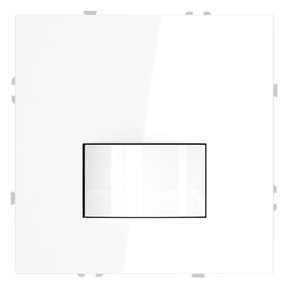 Картинка Датчик движения встраиваемый VOLTUM S70, (белый глянцевый) VLS070501
