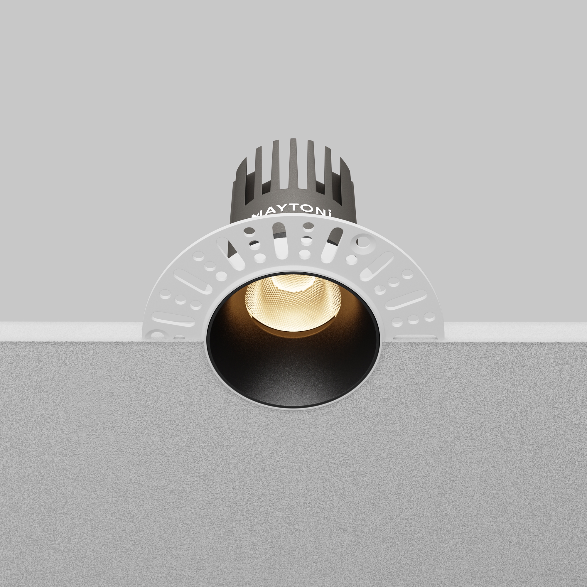Картинка Встраиваемый светильник Technical DL124-10W-3K-TRS-B Dip