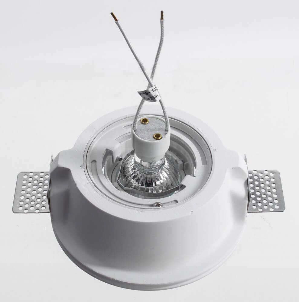 Картинка Встраиваемый светильник Arte Lamp Invisible A9215PL-1WH