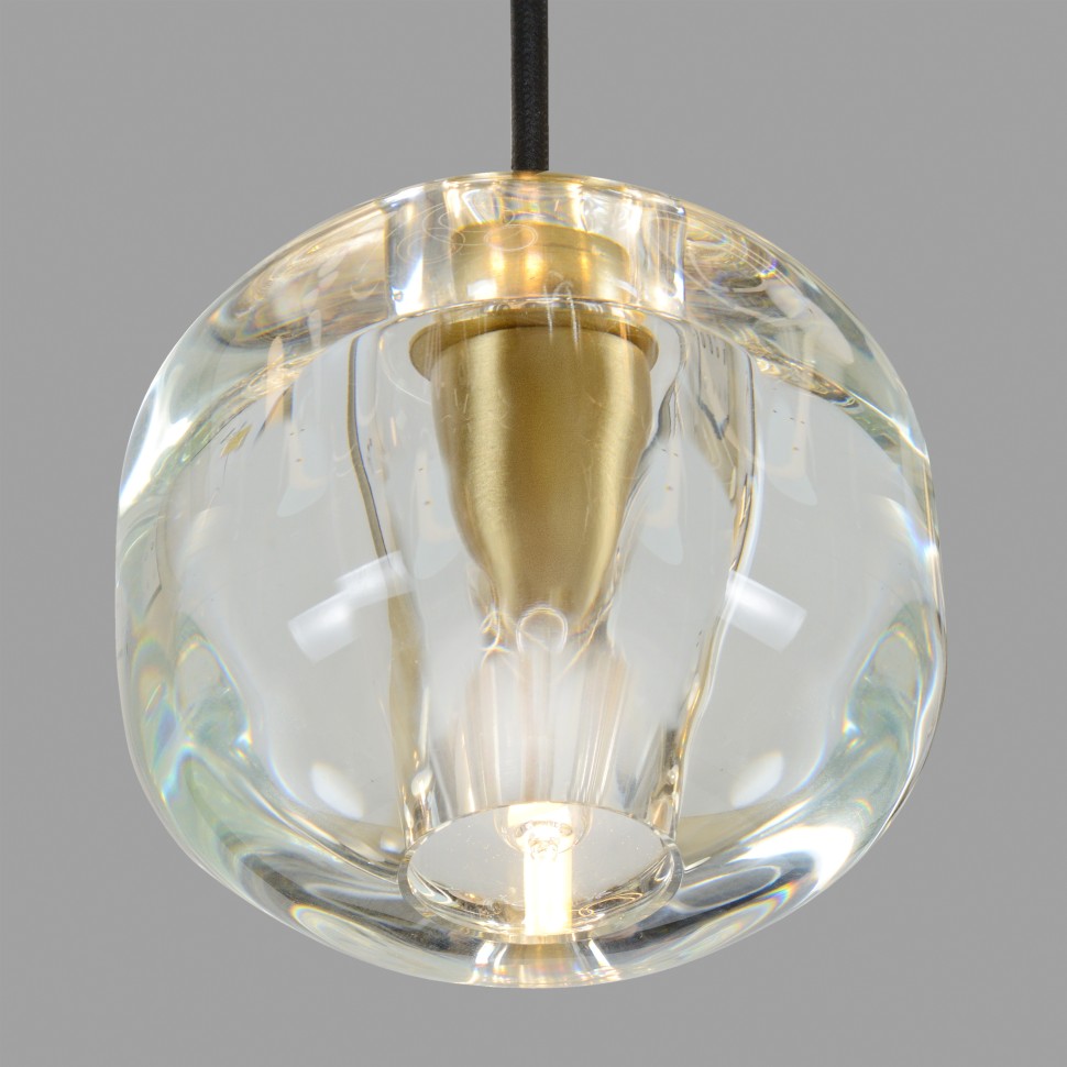 Картинка Подвесной светильник Belfast Pansy 6214-1 BR CL