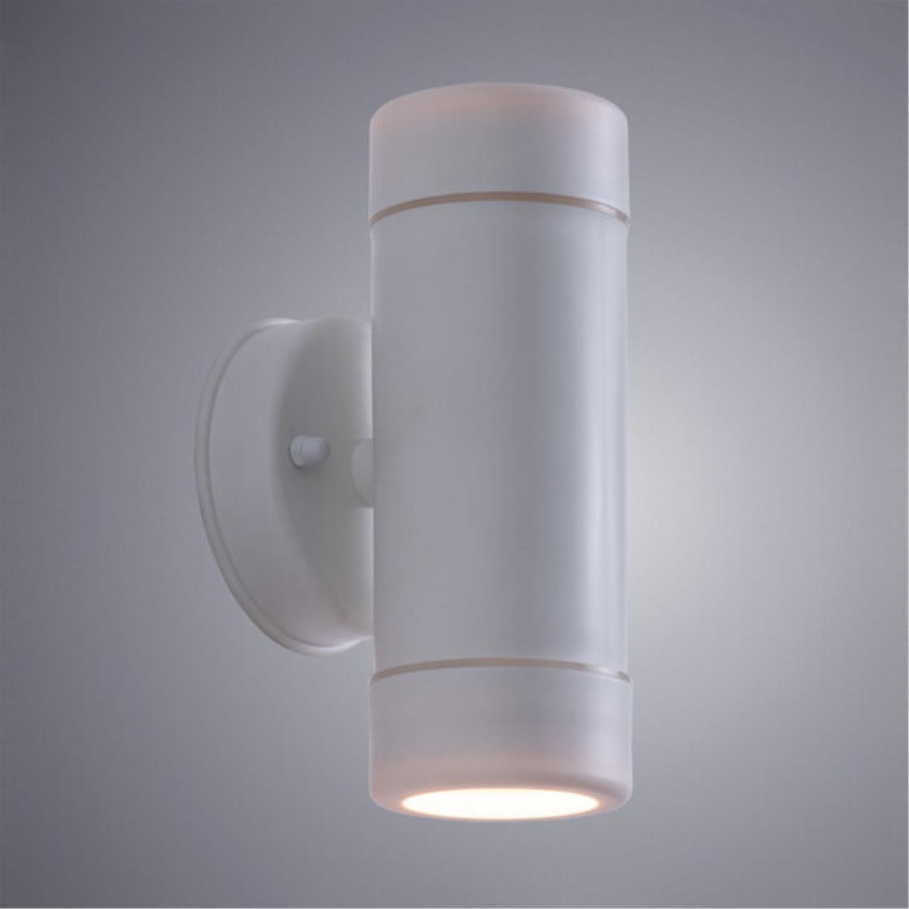 Картинка Уличный настенный светильник Arte Lamp Atlas A3503AL-2WH