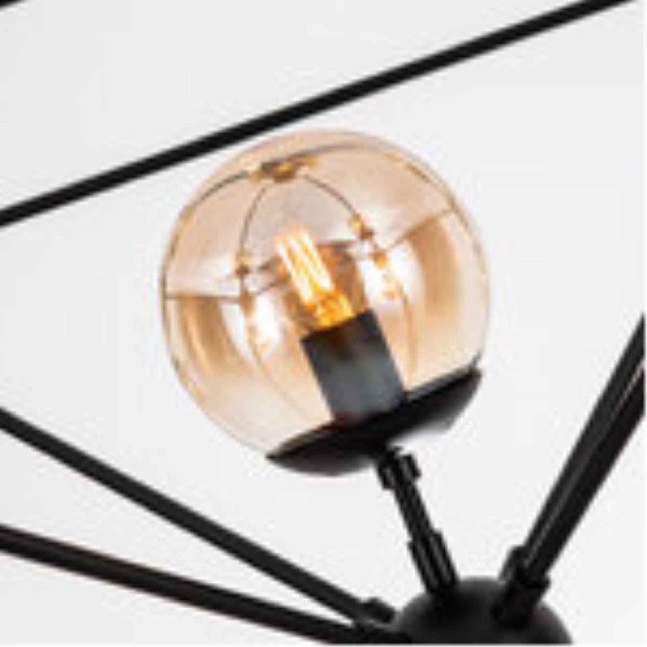 Картинка Подвесной светильник Arte Lamp Bolla A1664SP-15BK