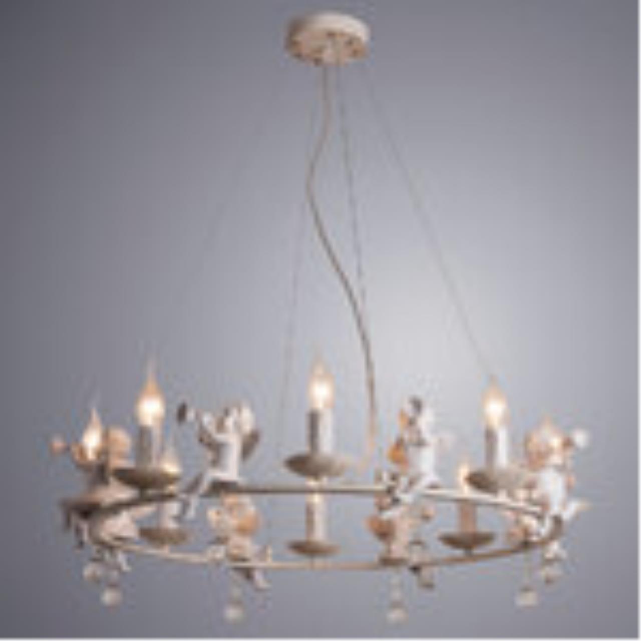 Картинка Подвесная люстра Arte Lamp Amur A1133SP-8WG