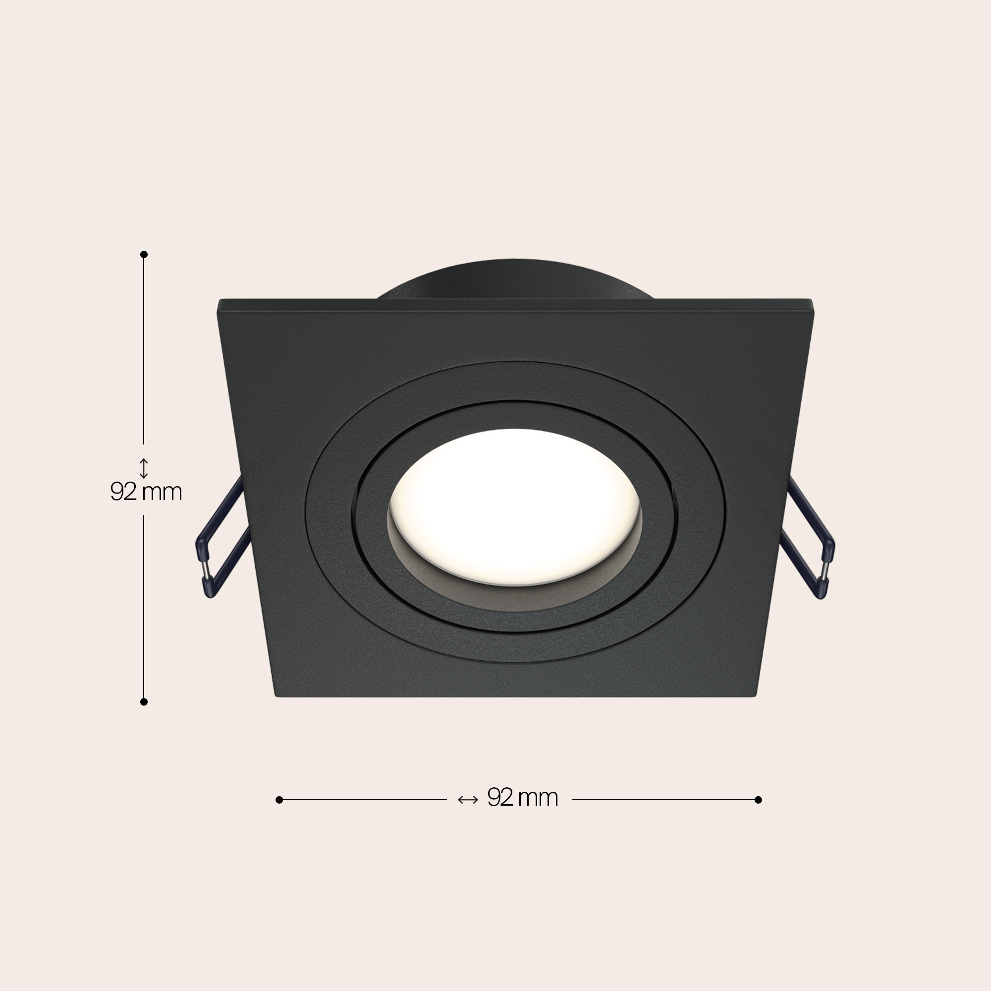 Картинка Встраиваемый светильник Maytoni Atom DL024-2-01B