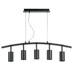 Картинка LR735375 Люстра RULLO 5х50W GU10 ЧЕРНЫЙ  571735 - 214437-5