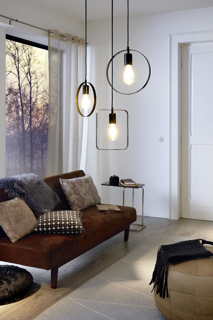 Картинка Подвесной светильник Eglo Bedington 49784