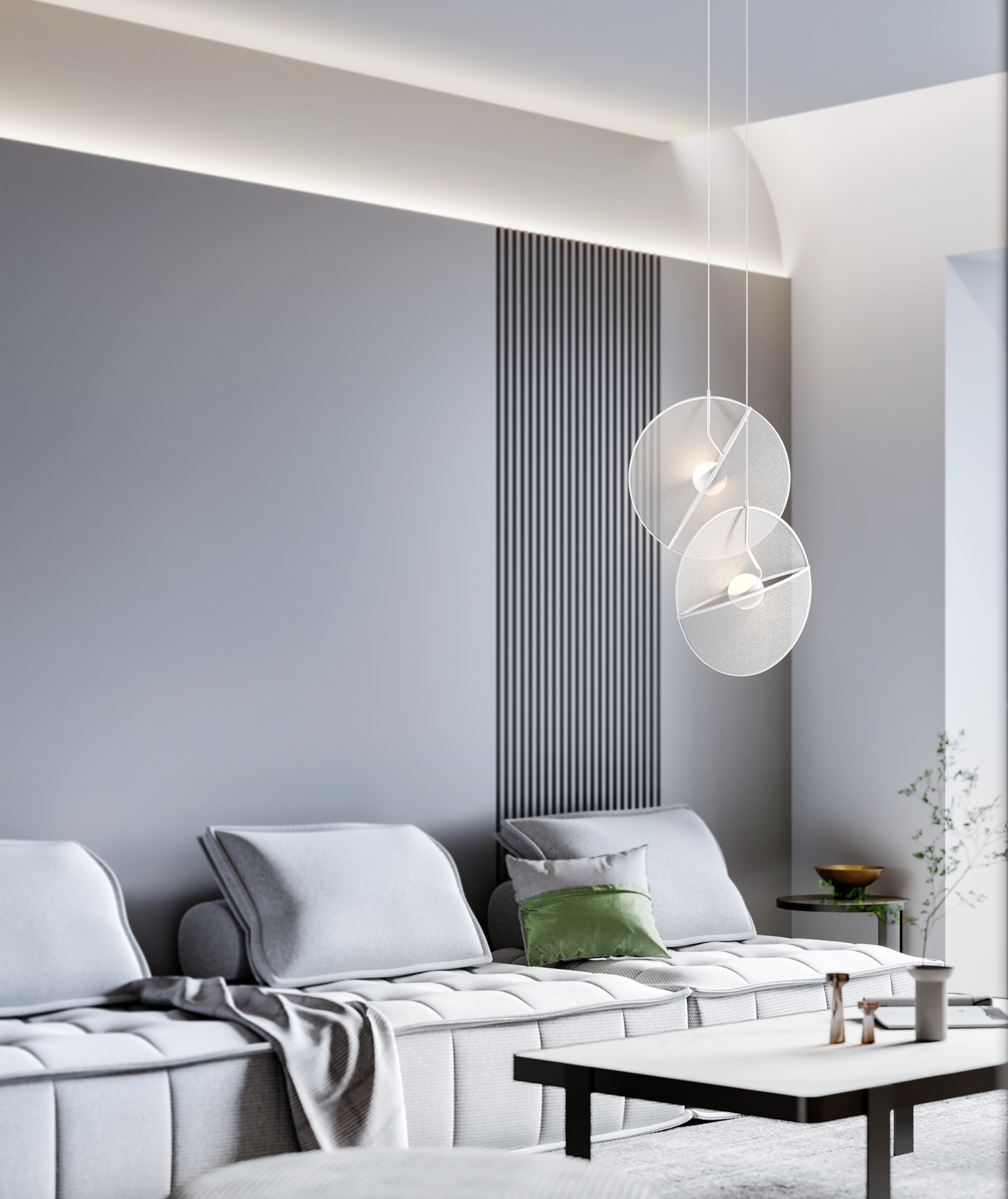 Картинка Подвесной светильник Maytoni MOD154PL-L6W3K