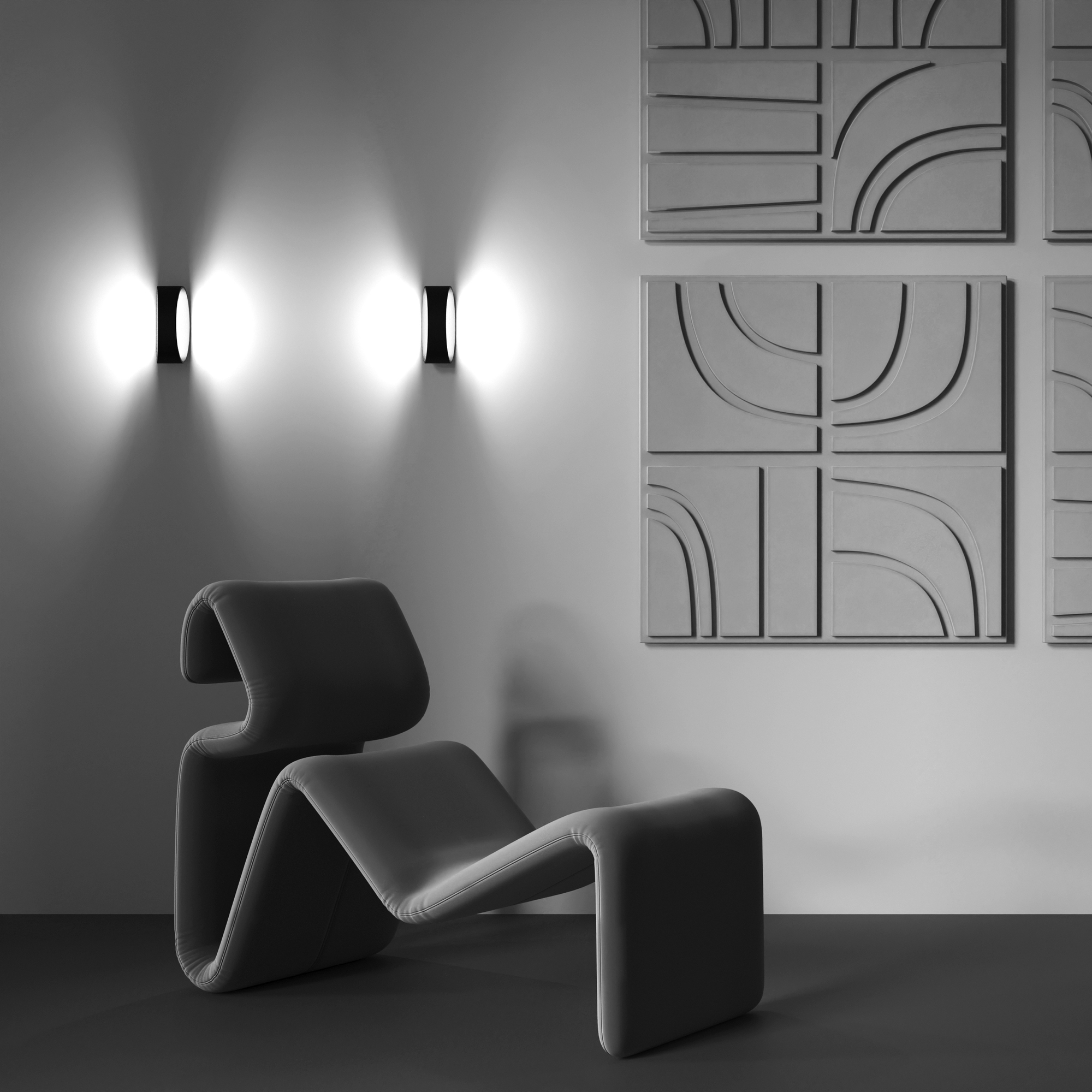 Картинка Настенный светодиодный светильник Maytoni Trame C806WL-L5B