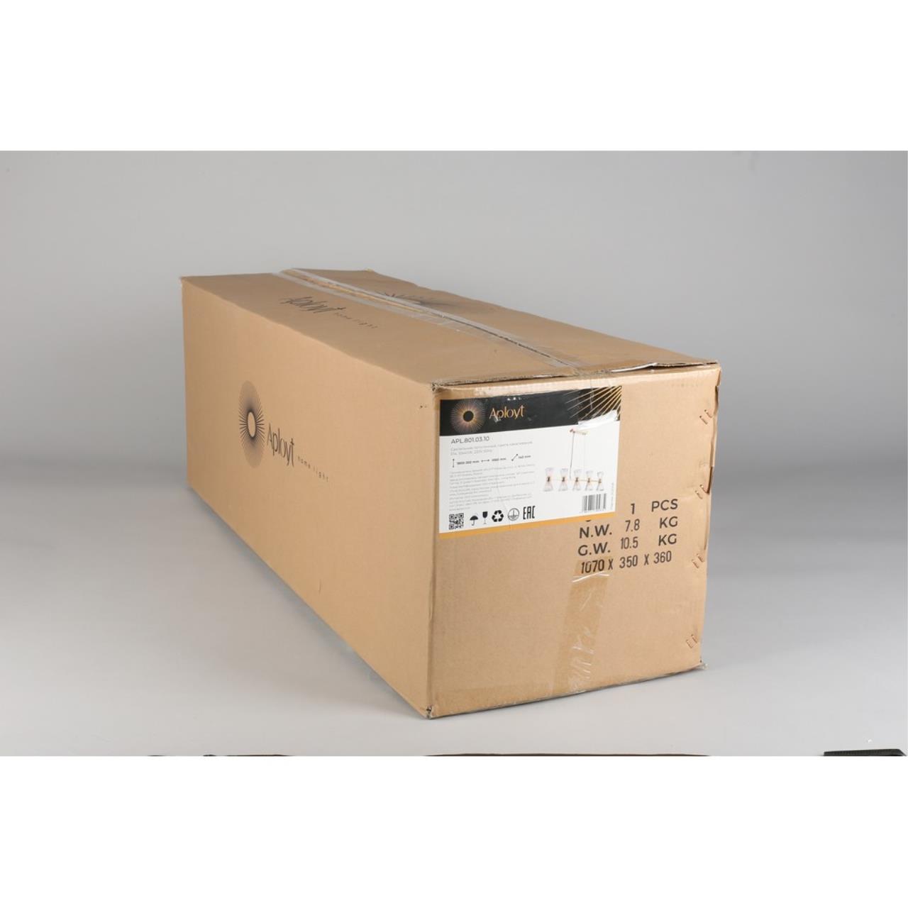 Картинка Подвесная люстра Aployt Elinor APL.801.03.10