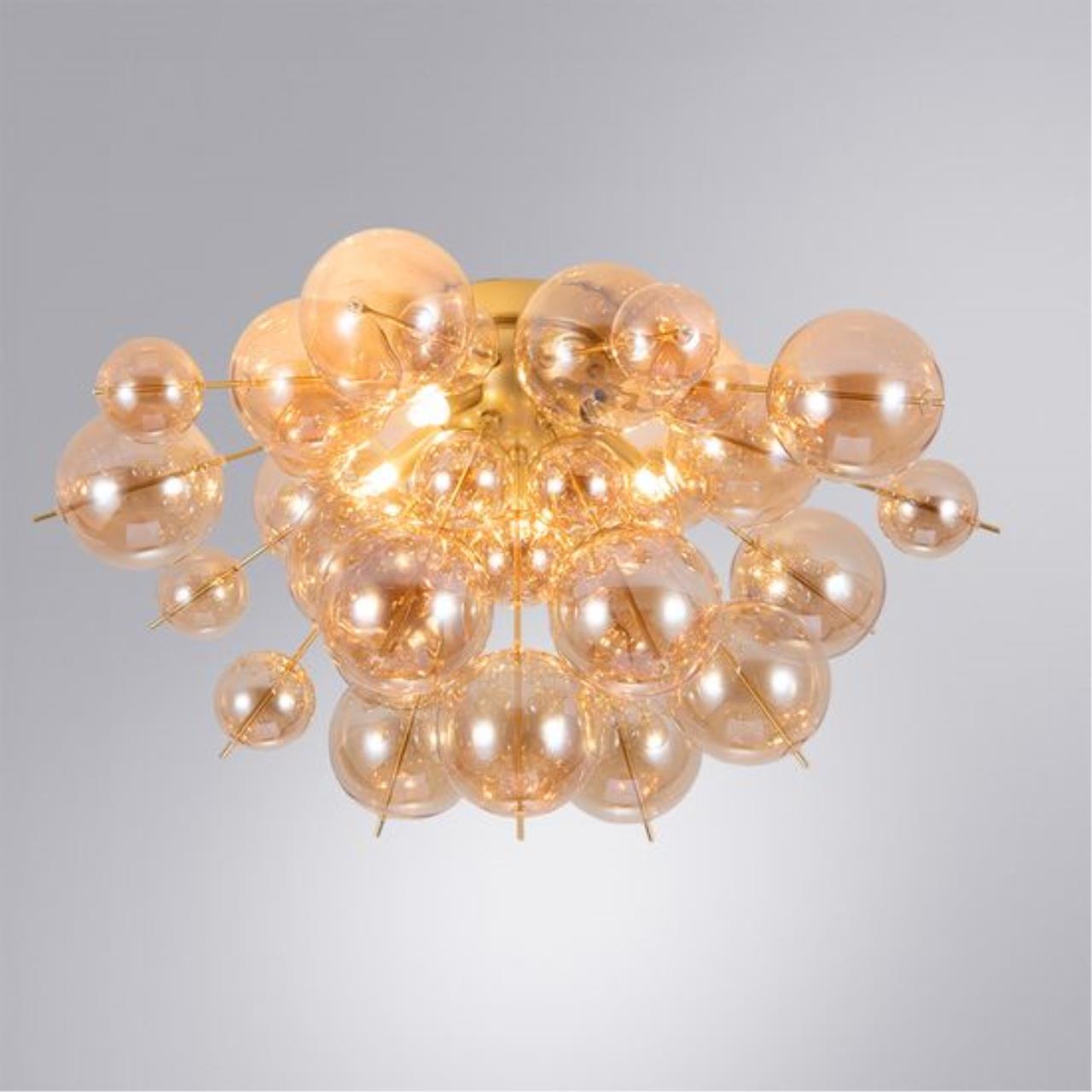 Картинка Потолочный светильник Arte Lamp MOLECULE A8313PL-5GO