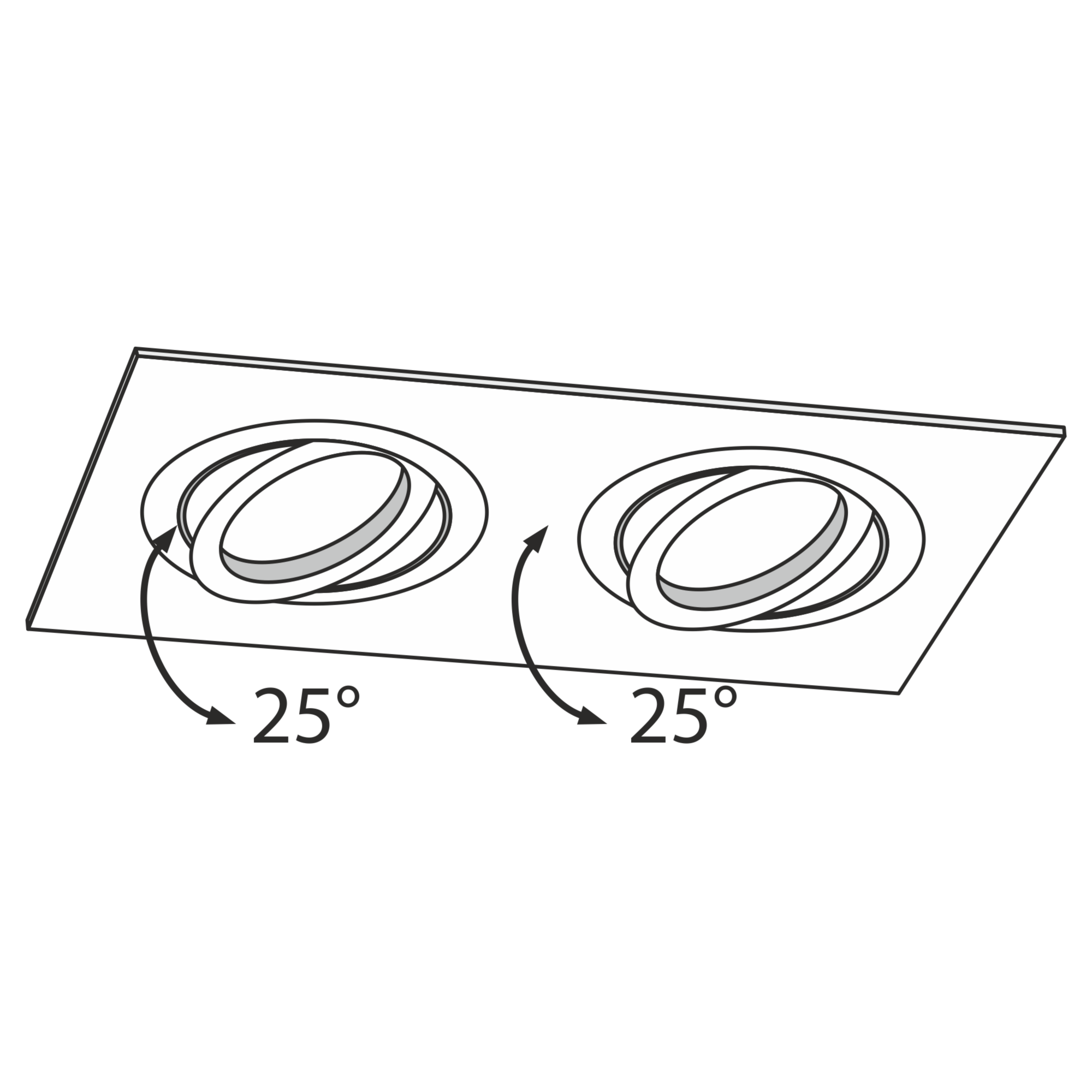 Картинка Встраиваемый светильник Maytoni Atom DL024-2-02B