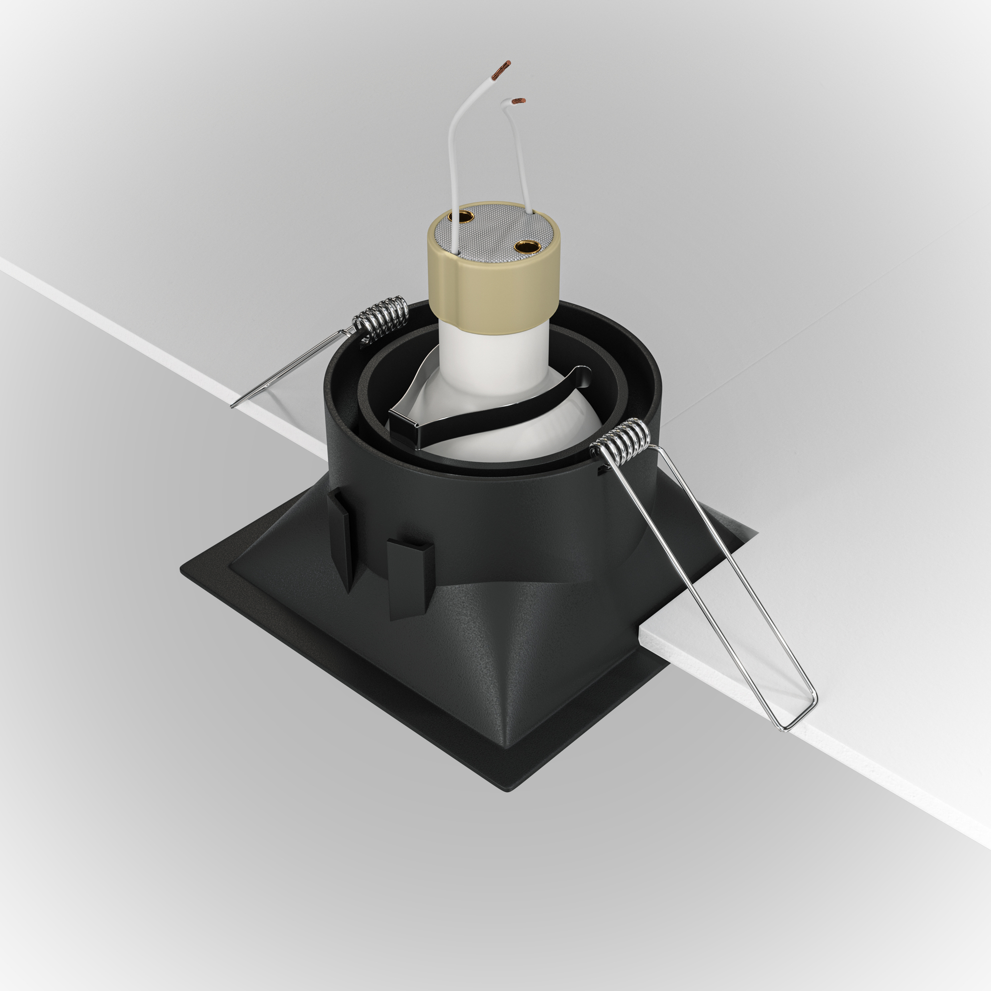 Картинка Встраиваемый светильник Maytoni Dot DL029-2-01B