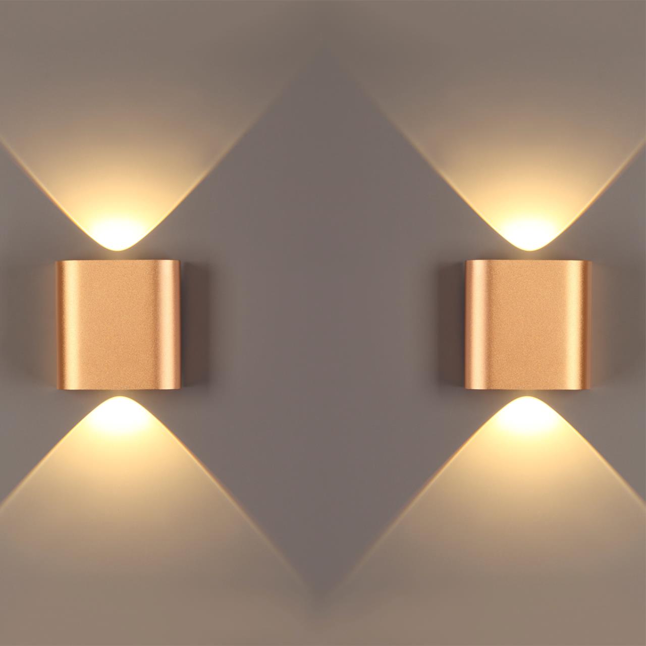 Картинка Настенный светодиодный светильник Odeon Light Hightech Magnum 4212/2WL