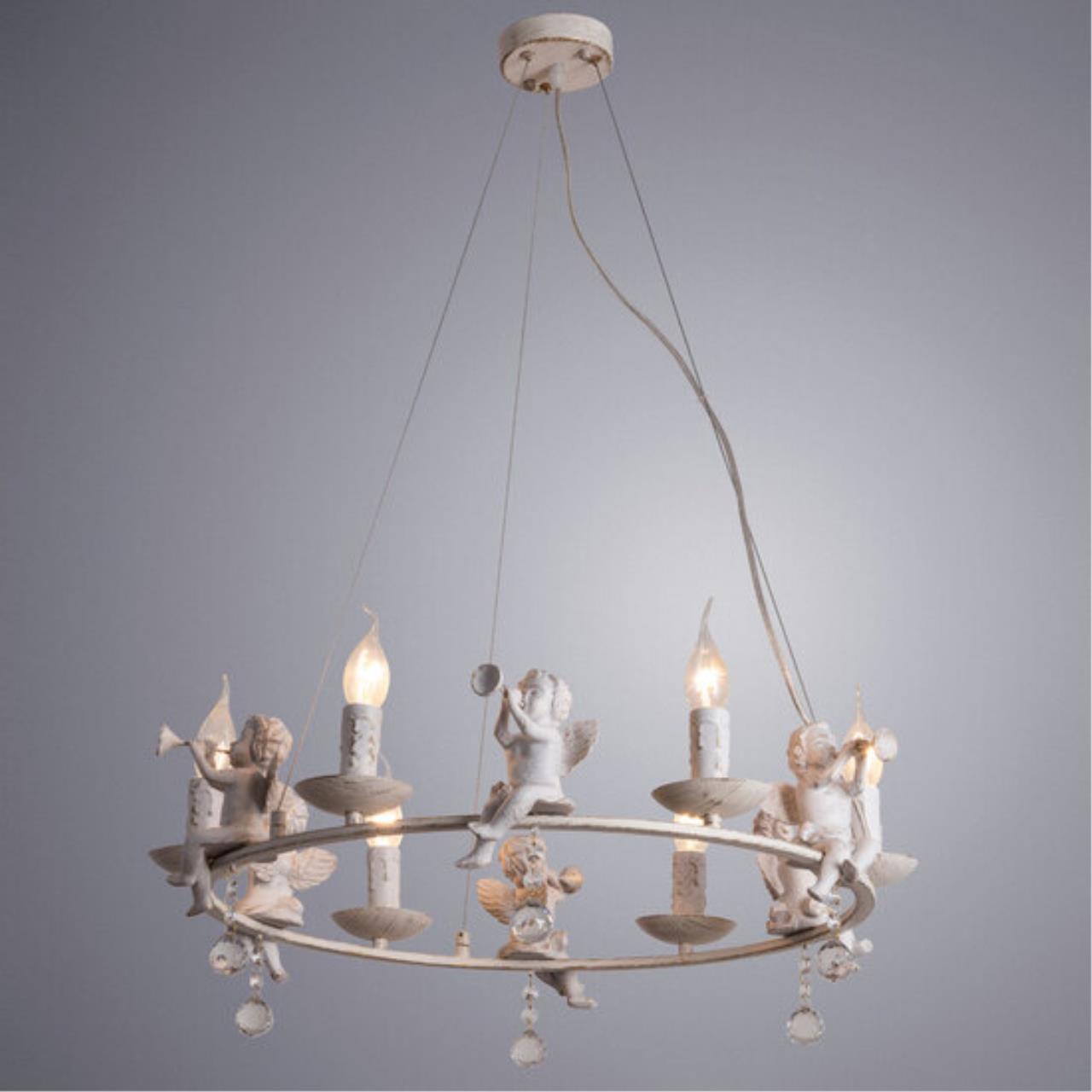 Картинка Подвесная люстра Arte Lamp Amur A1133SP-6WG