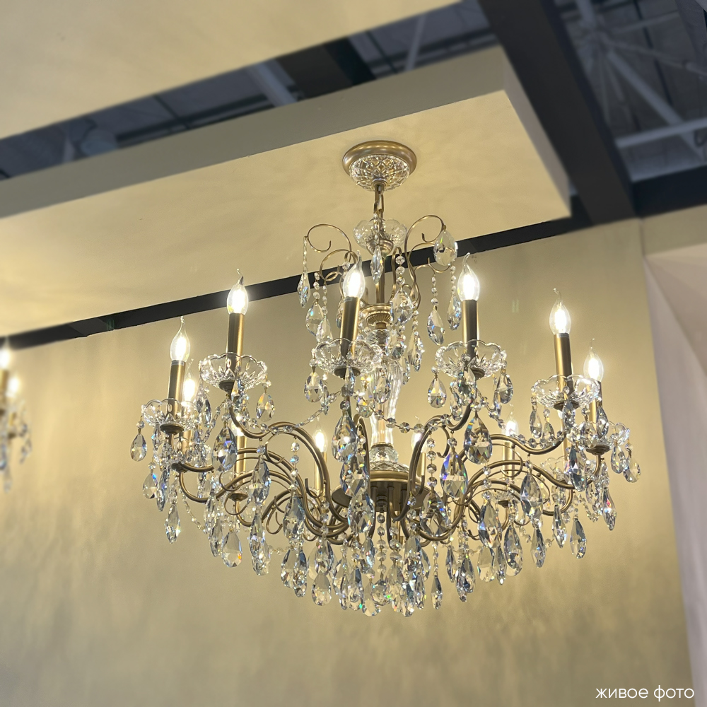 Картинка Люстра Crystal Lux MONTANA SP12 Crystal Lux 2510/312