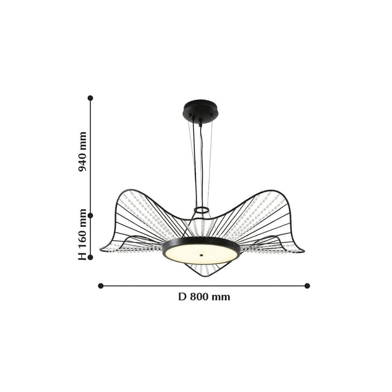 Картинка Подвесной светодиодный светильник Favourite Ripple 2310-2P