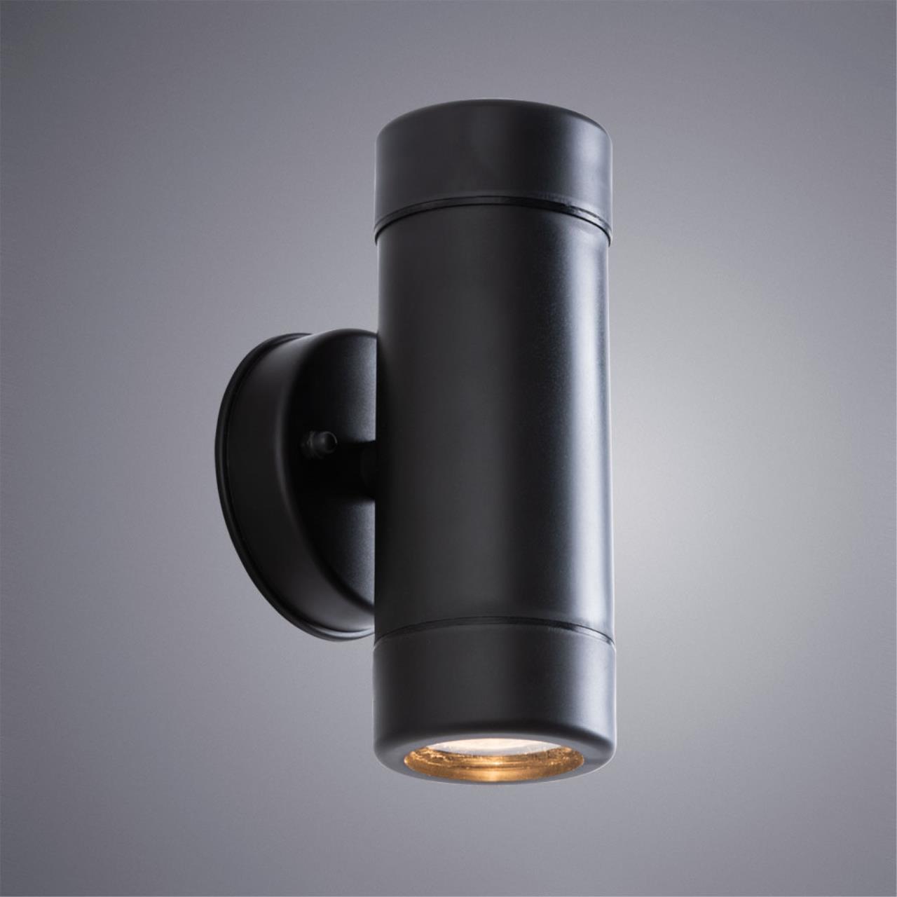 Картинка Уличный настенный светильник Arte Lamp Atlas A3503AL-2BK