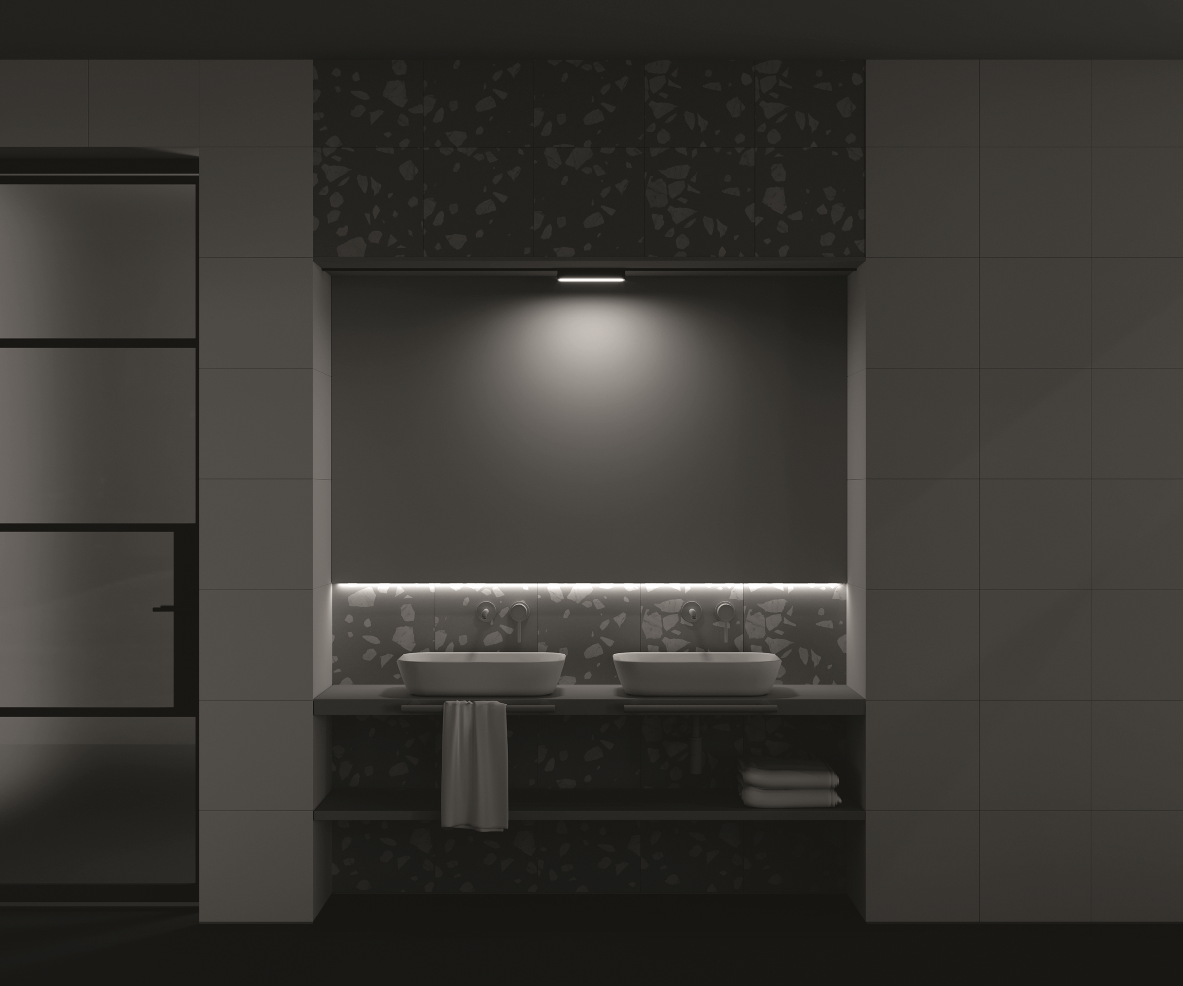 Картинка Трековый светильник Technical TR080-1-12W3K-B