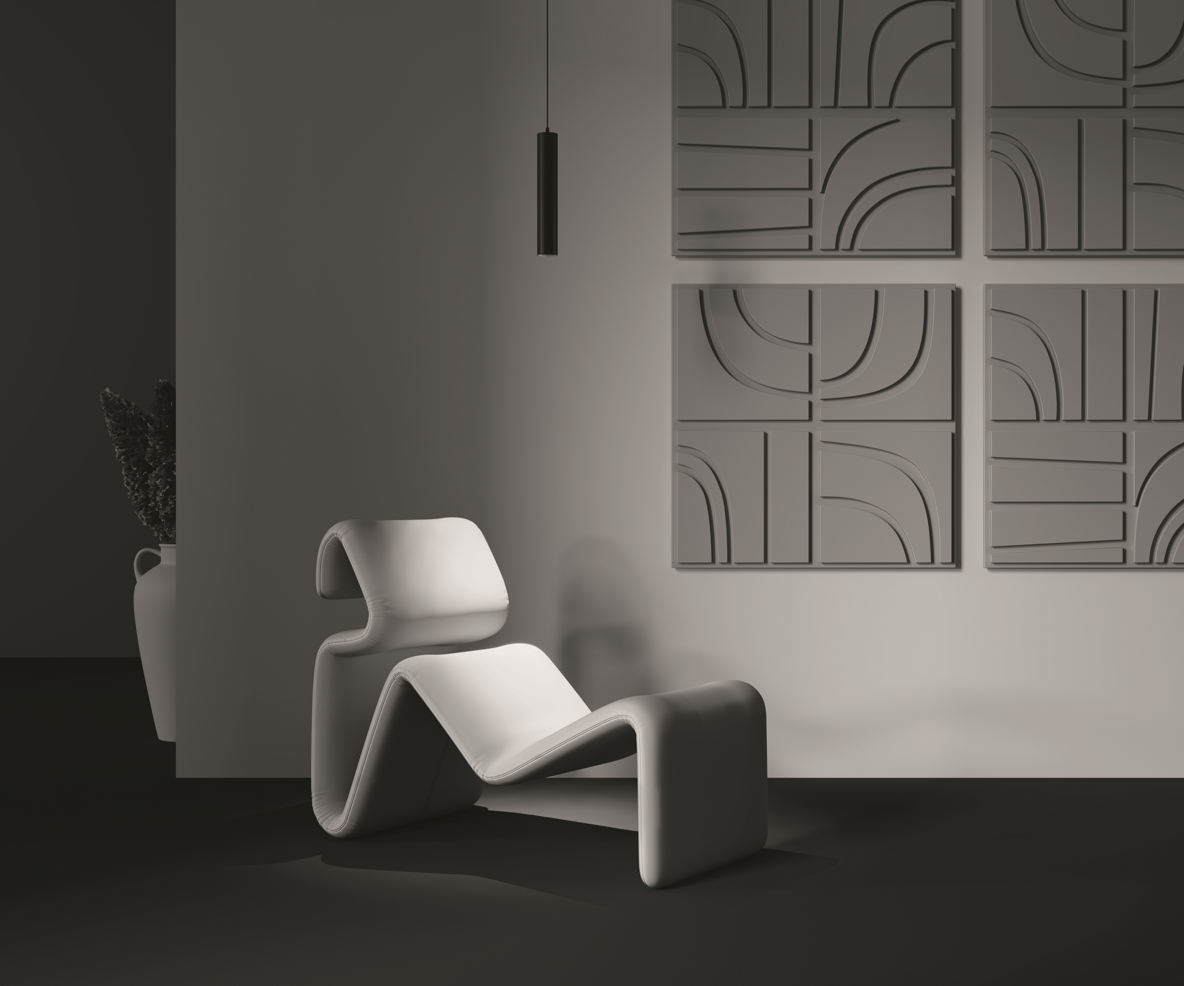 Картинка Подвесной светильник Technical P072PL-L12B4K-1