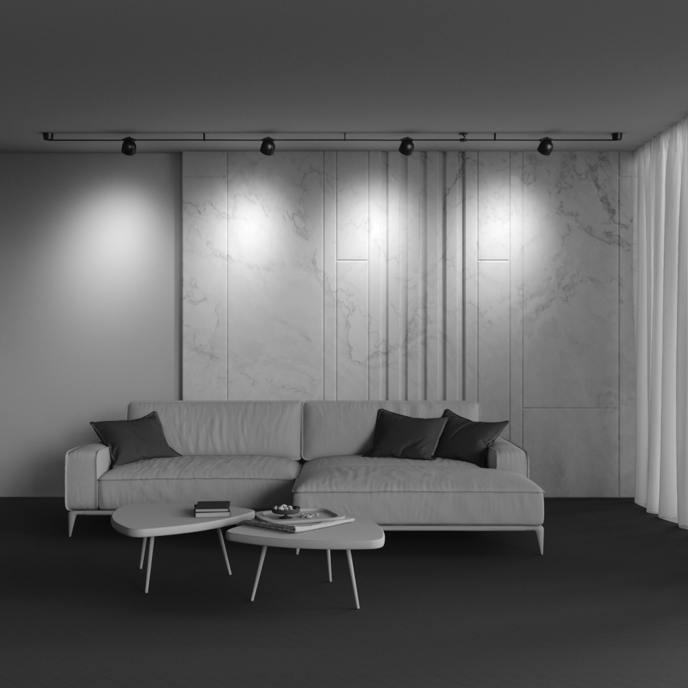 Картинка Потолочный светильник Technical TR124B-12W3K-M-B