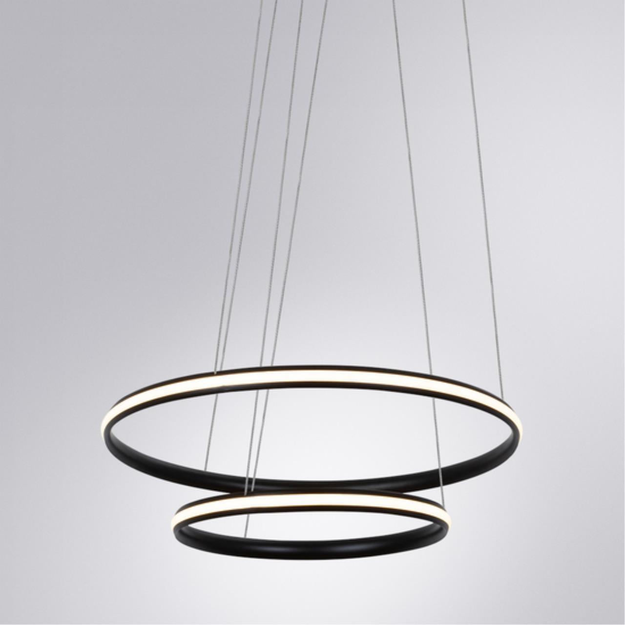 Картинка Подвесной светильник Arte Lamp MERIDIANA A2198SP-2BK