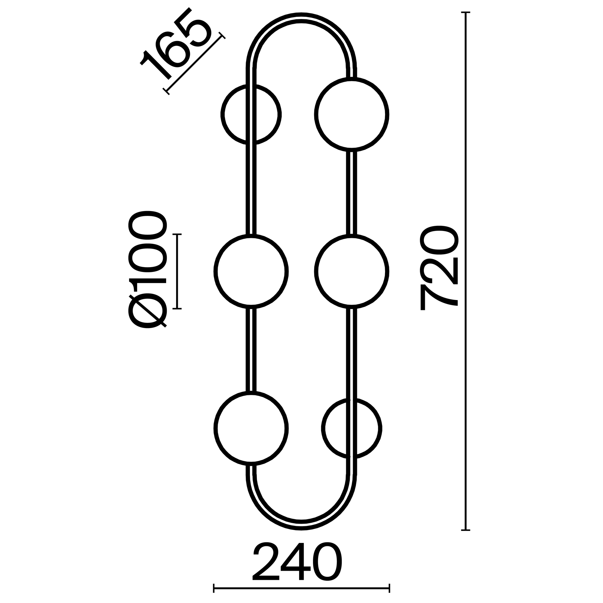 Картинка Настенный светильник (бра) Freya FR5233WL-04BS1