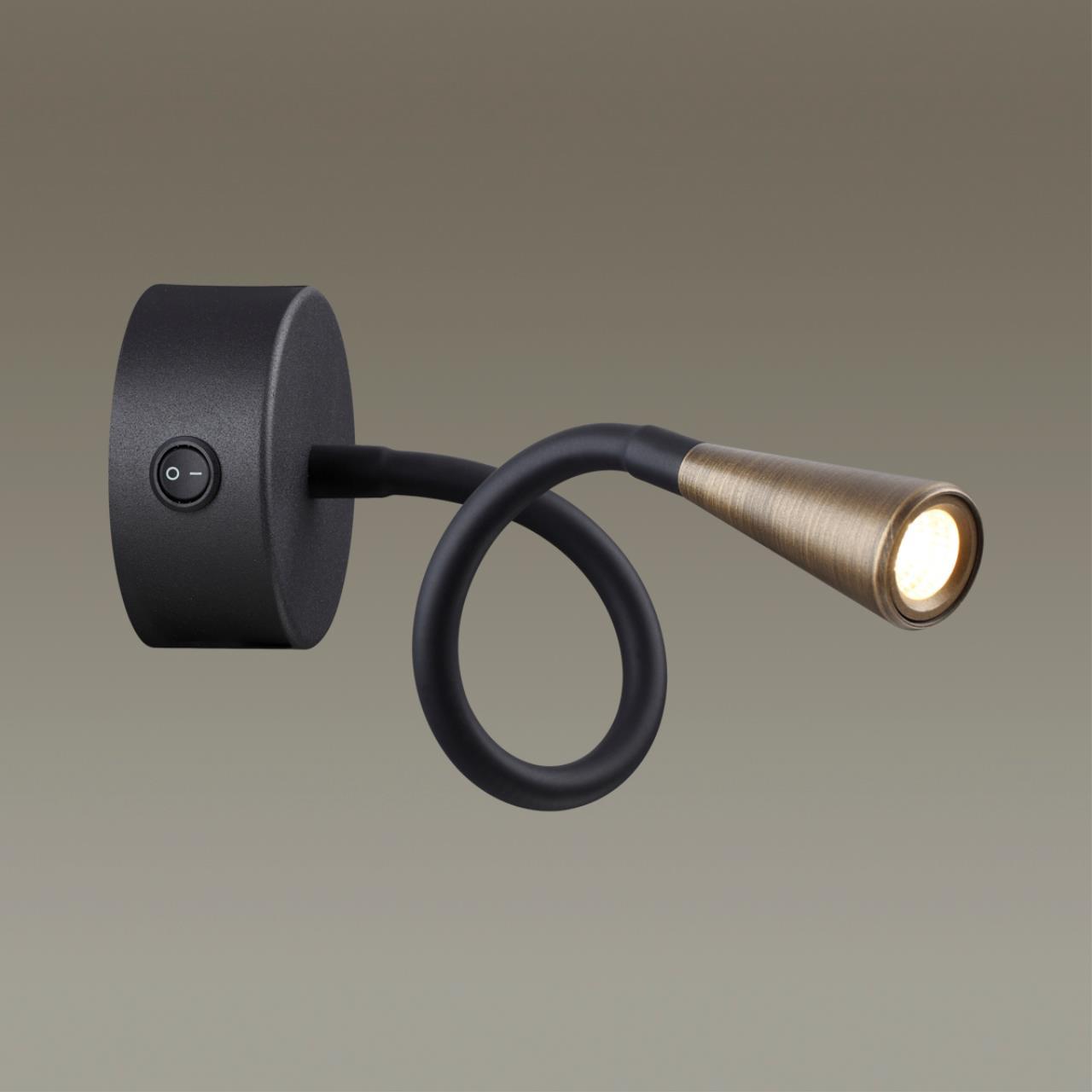 Картинка Бра Odeon Light Hightech Odds 4289/3WL