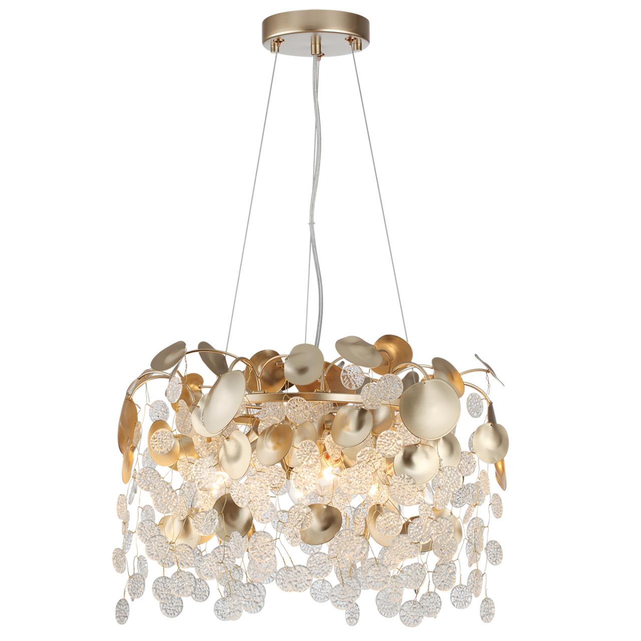 Картинка 5104/6 CLASSIC Odeon Light  Люстра COINS