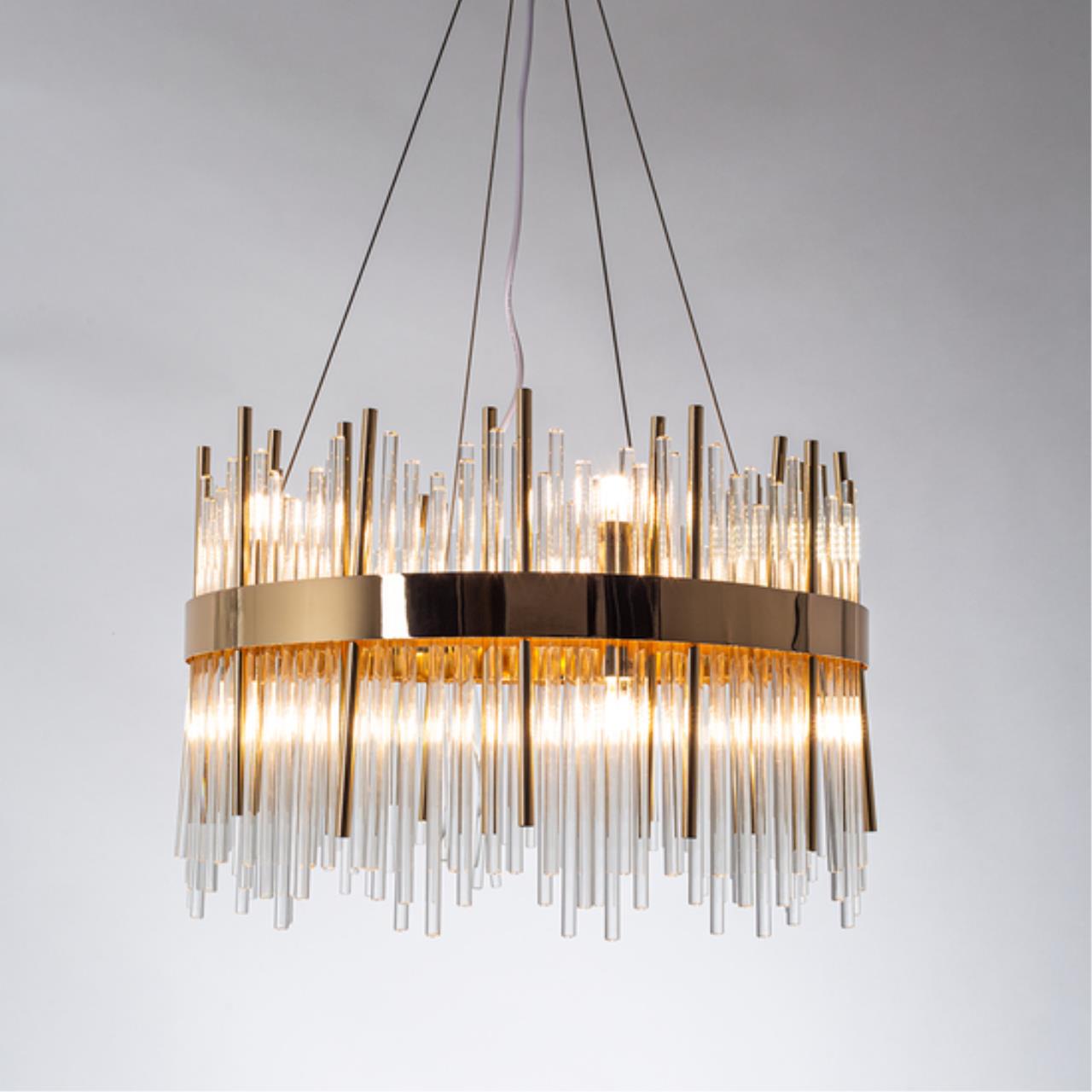 Картинка Подвесная люстра Arte Lamp Acapulco A1007SP-10GO