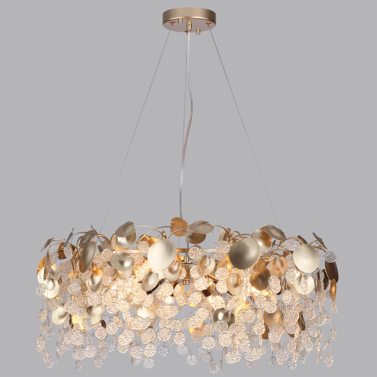 Картинка 5104/10 CLASSIC Odeon Light Люстра COINS