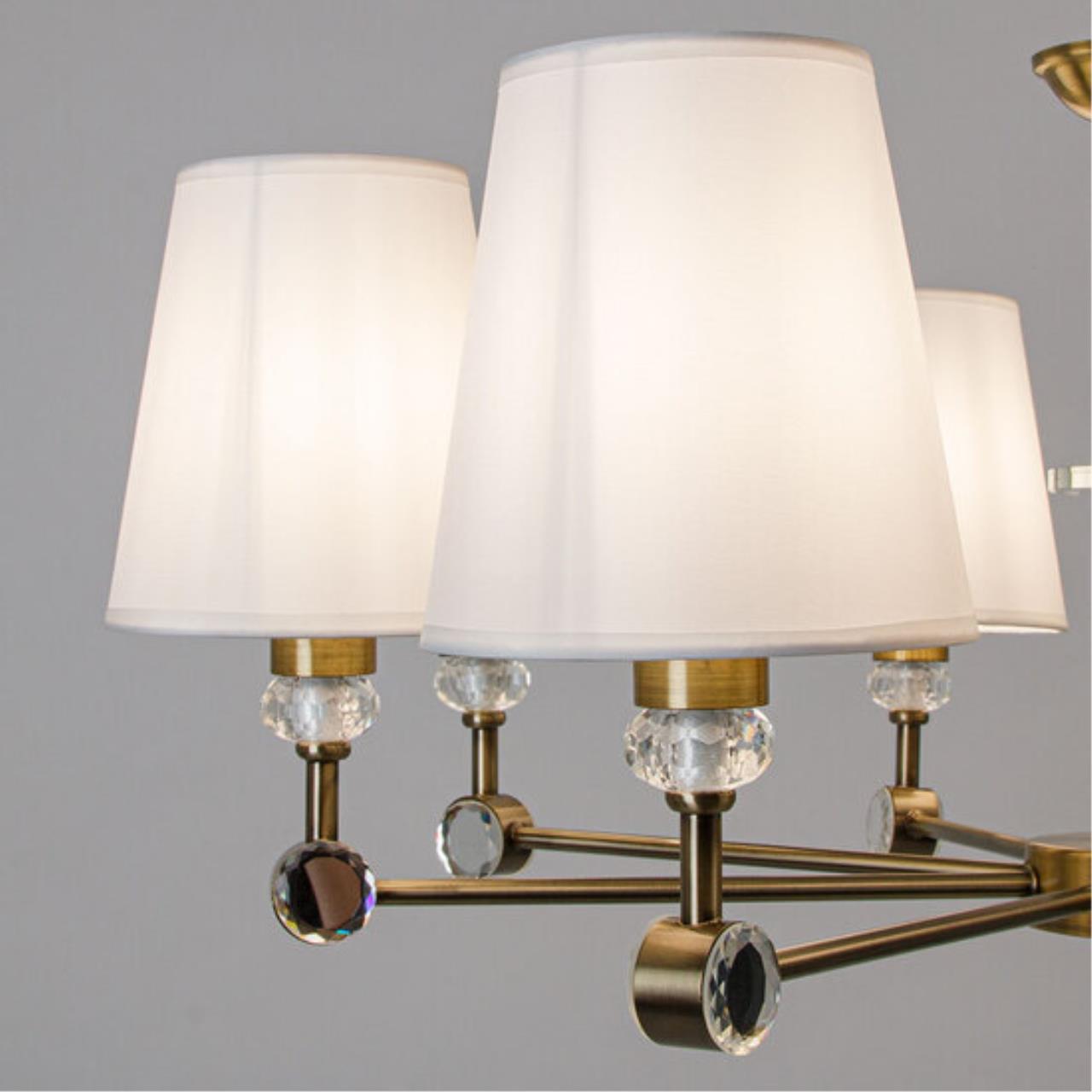Картинка Подвесная люстра Arte Lamp BROCCA A4093LM-8AB