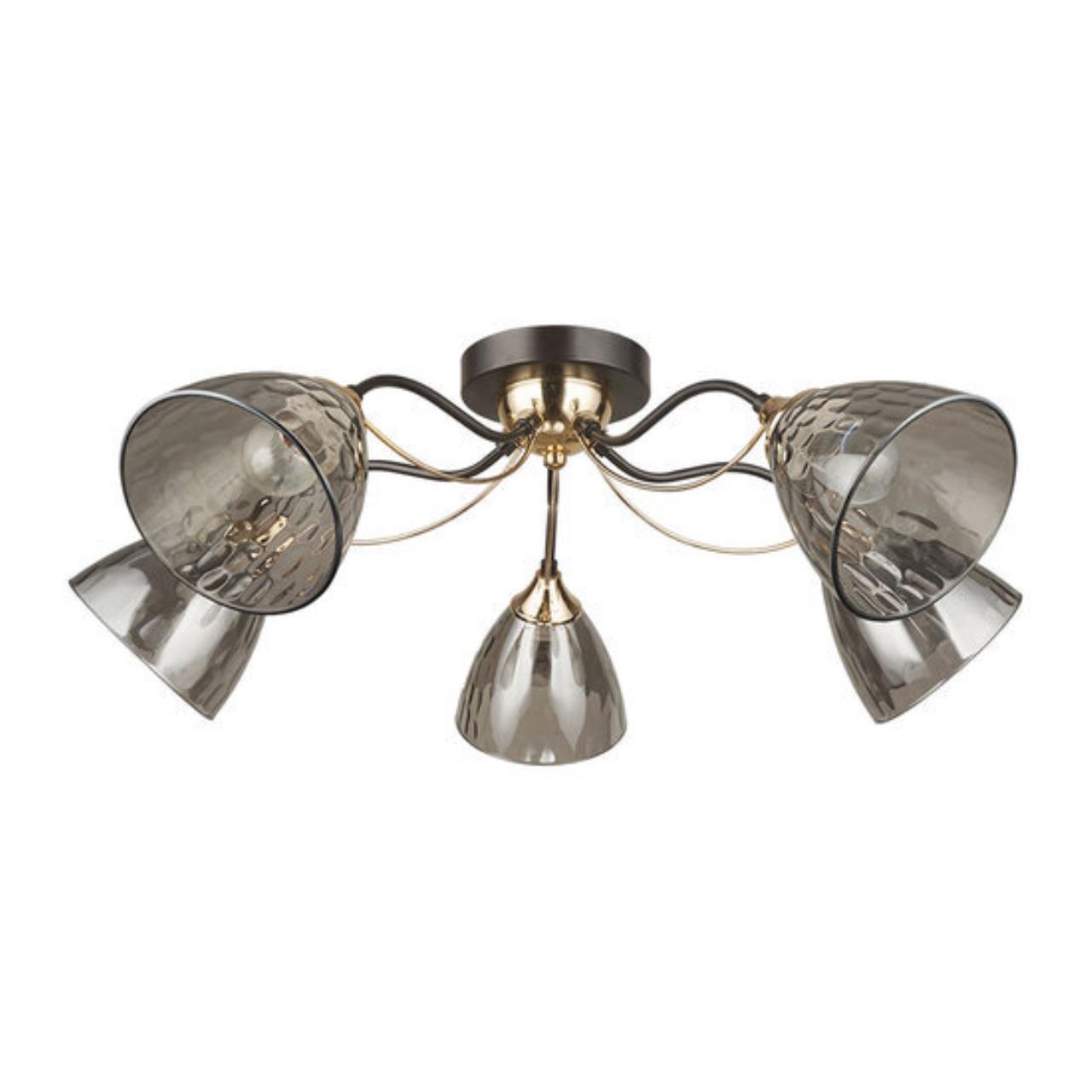 Картинка Потолочная люстра Arte Lamp LILY A4366PL-5BK