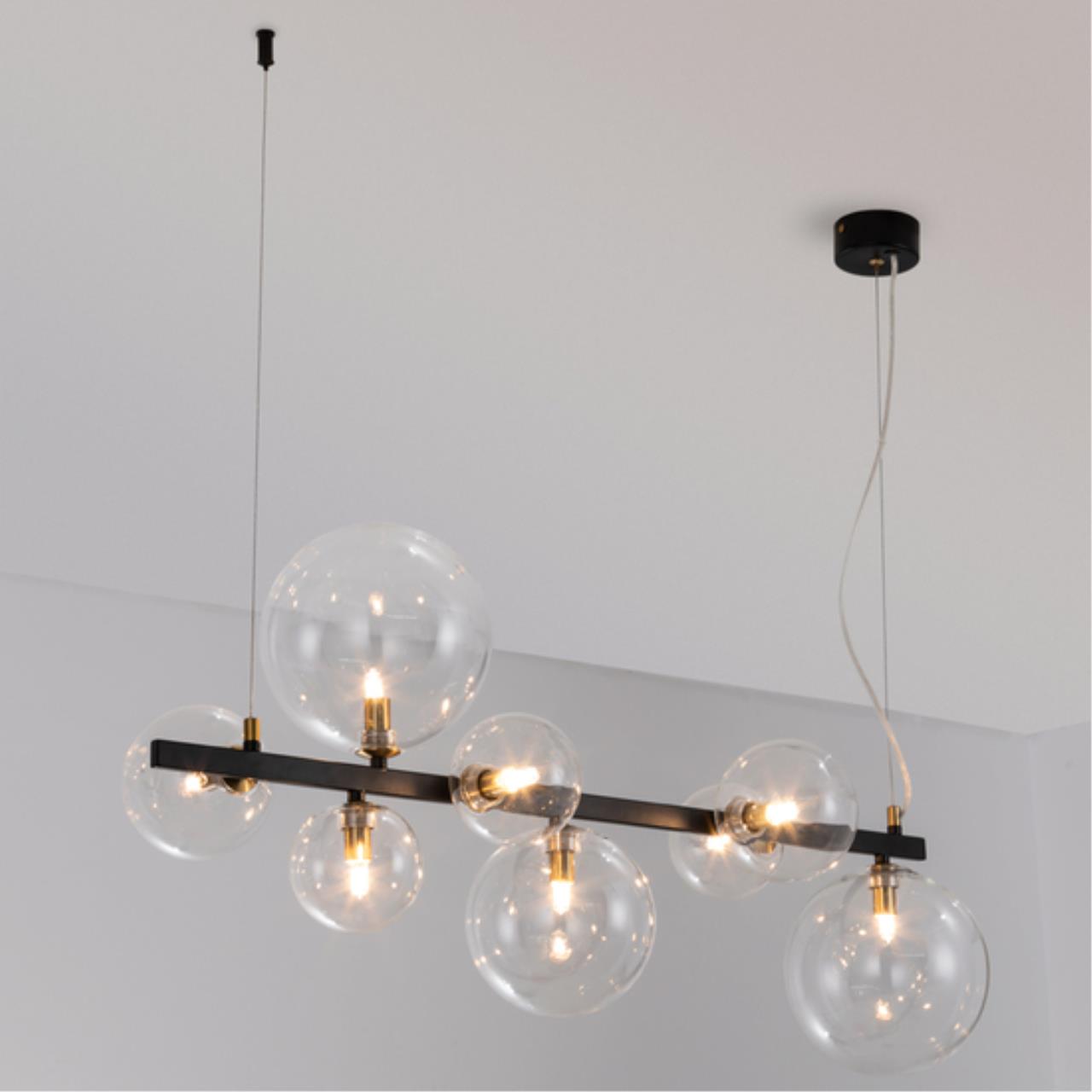 Картинка Светильник подвесной Arte Lamp Vincent A7790SP-8BK