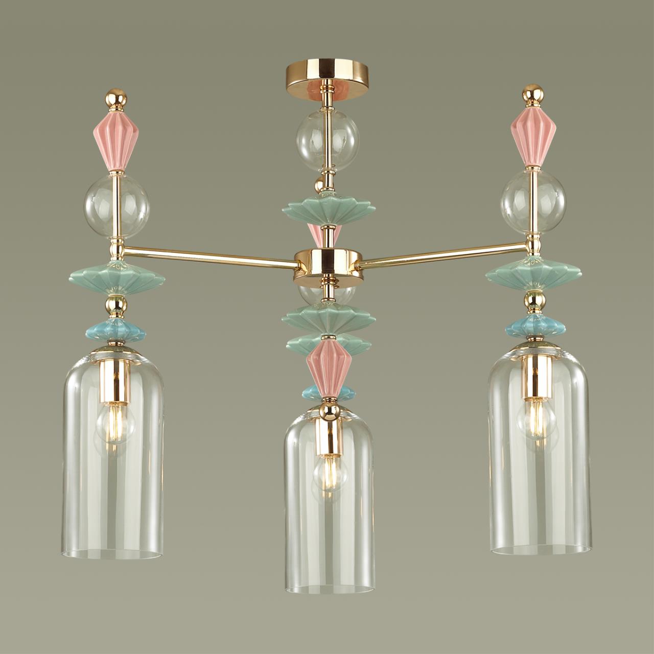 Картинка Подвесная люстра Odeon Light Classic Bizet 4855/3C