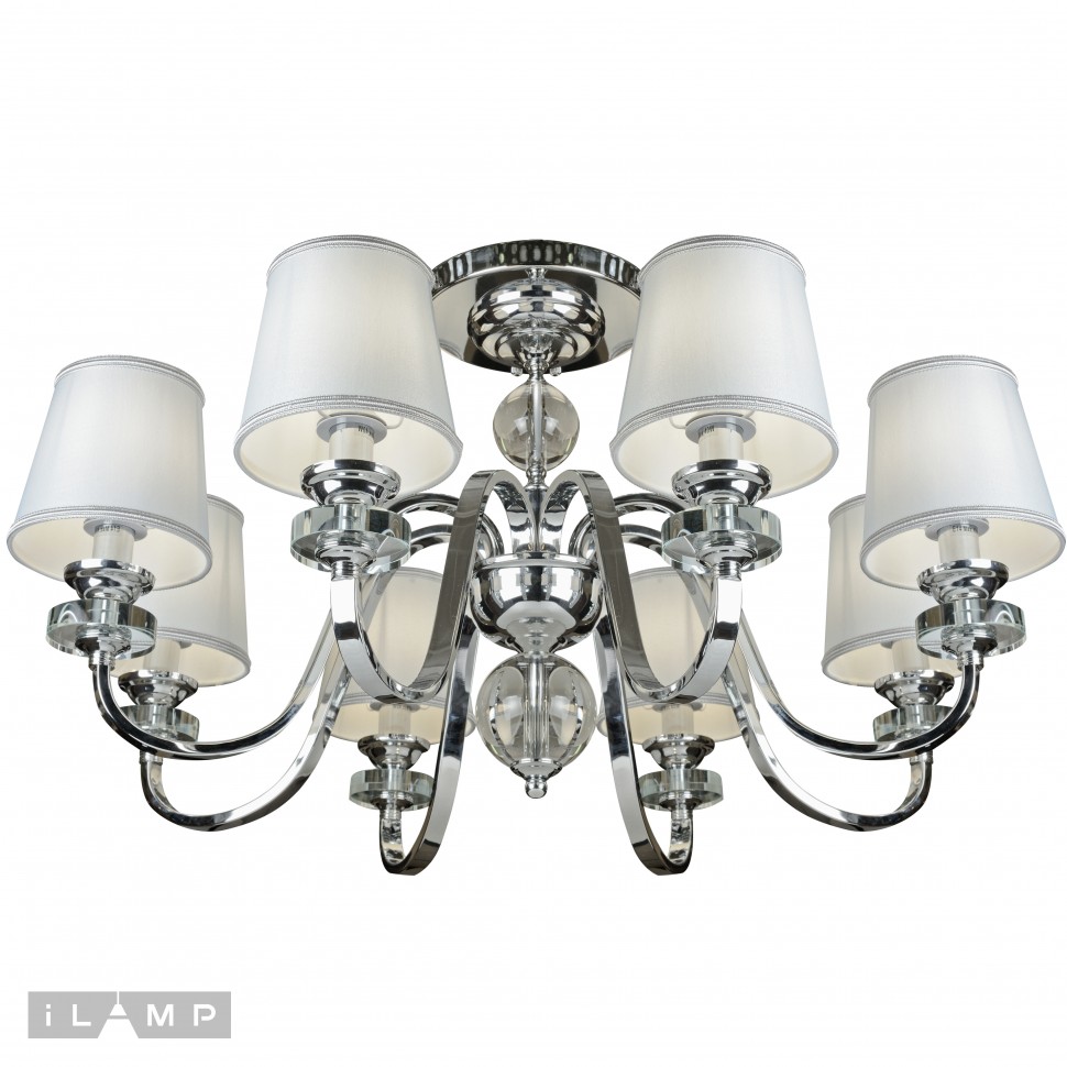 Картинка Потолочная люстра iLamp Vivia 82367/8 CR