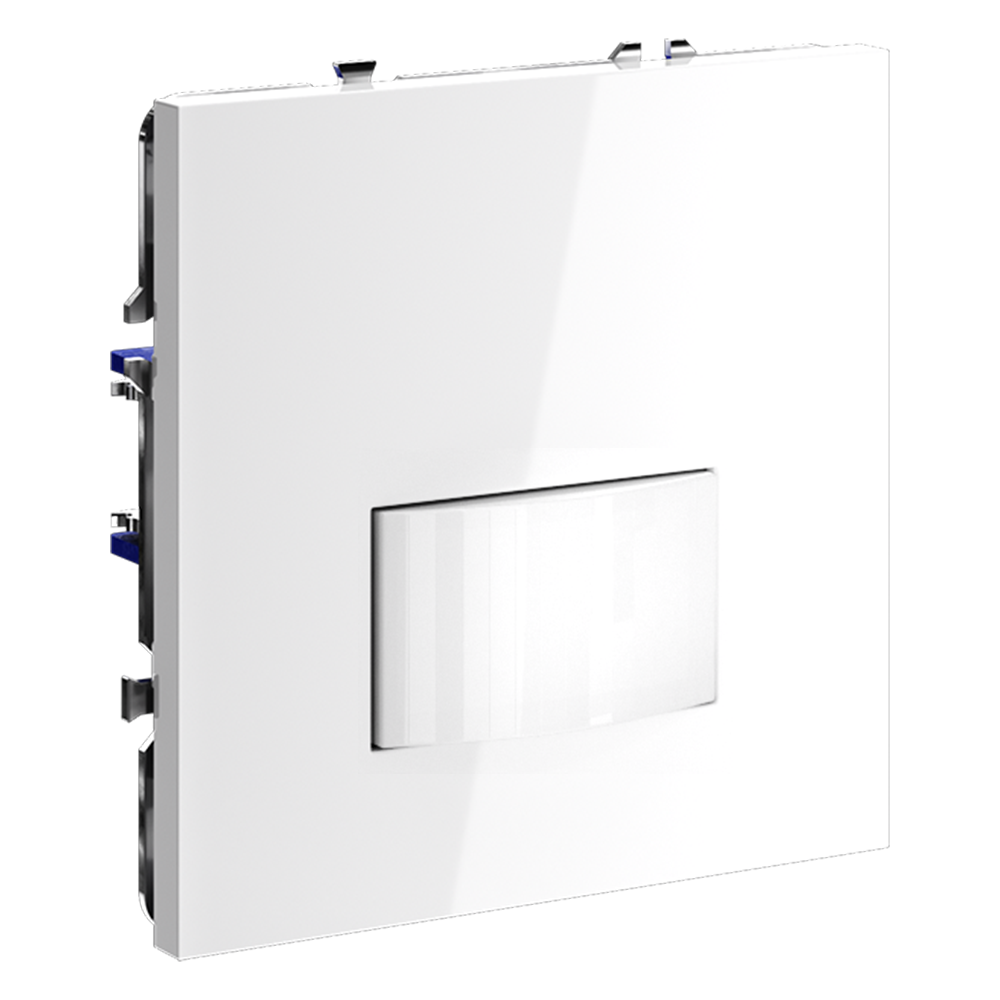 Картинка Датчик движения встраиваемый VOLTUM S70, (белый глянцевый) VLS070501