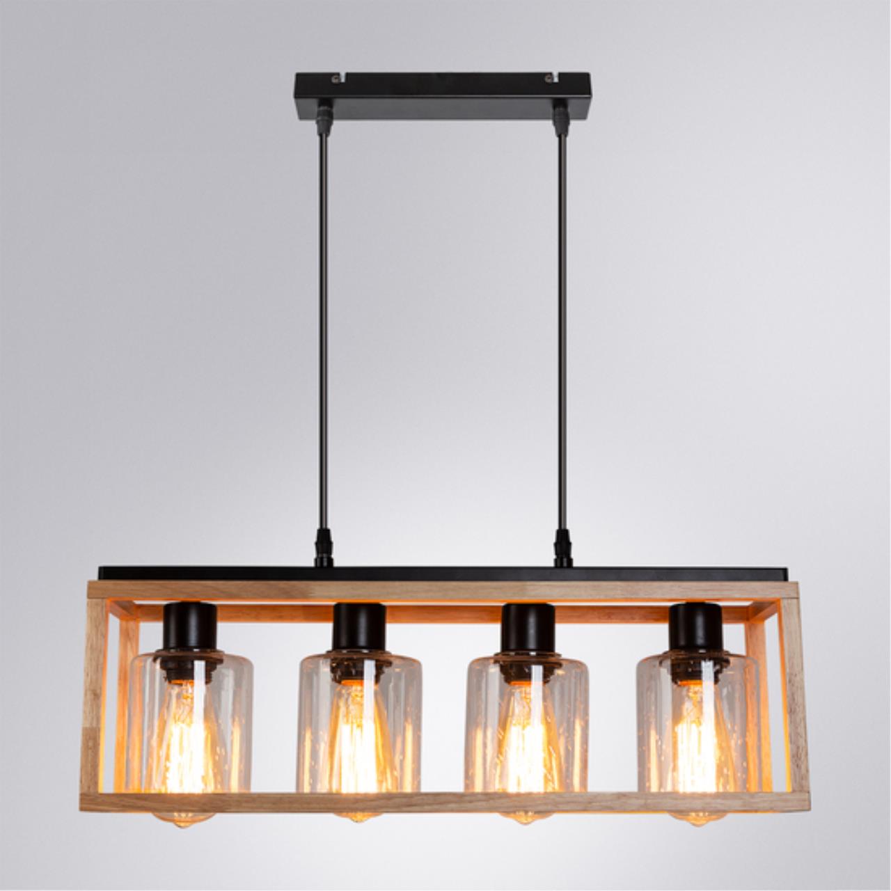 Картинка Подвесной светильник Arte Lamp DUBLIN A7025SP-4BK