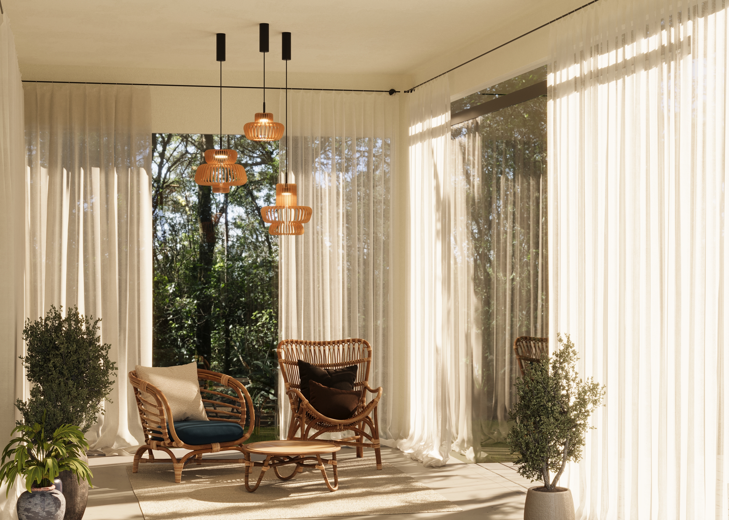 Картинка Подвесной светильник Maytoni MOD465PL-L12BK2 Namiki