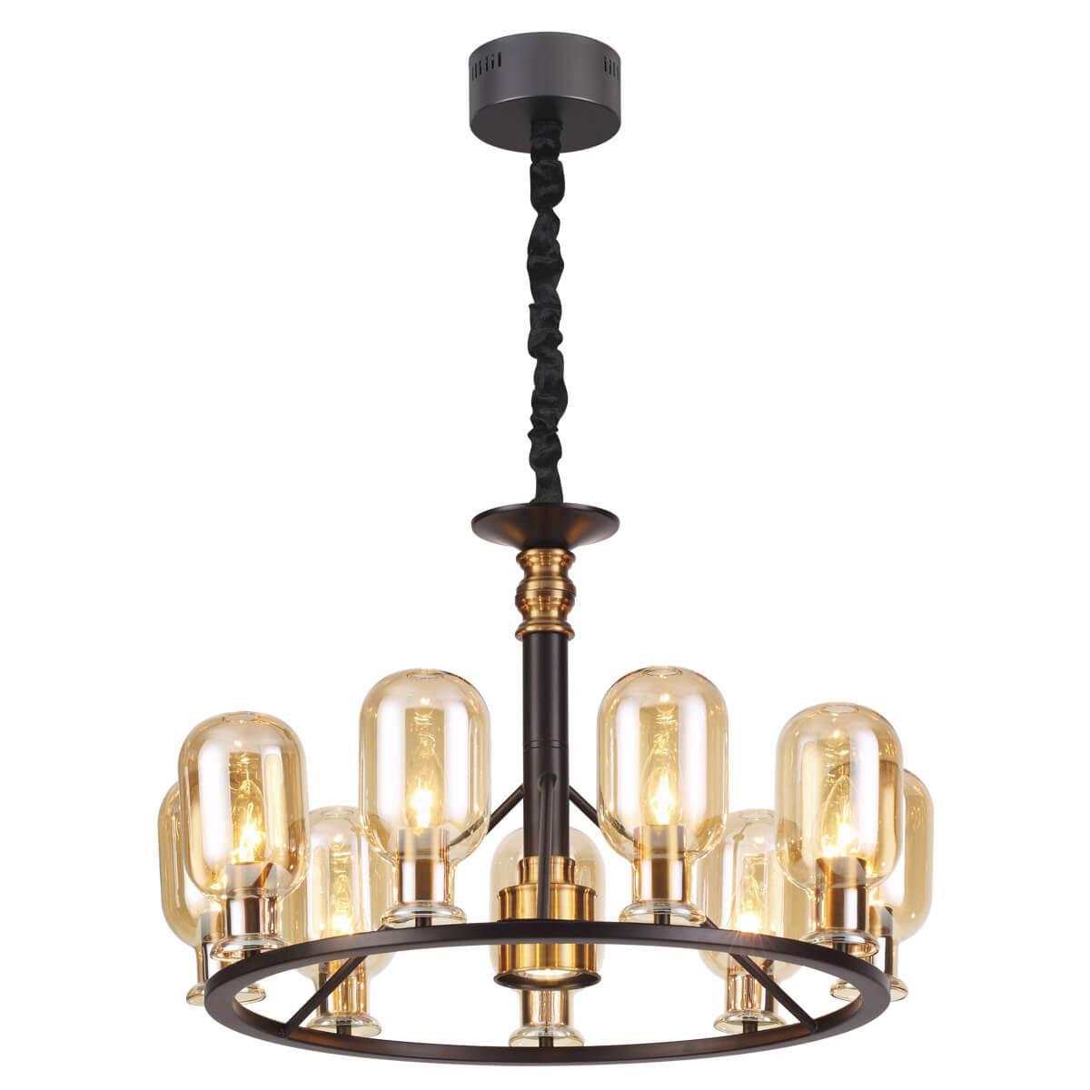 подвесная люстра odeon light country grif 4700/9, доставка по Казахстану 