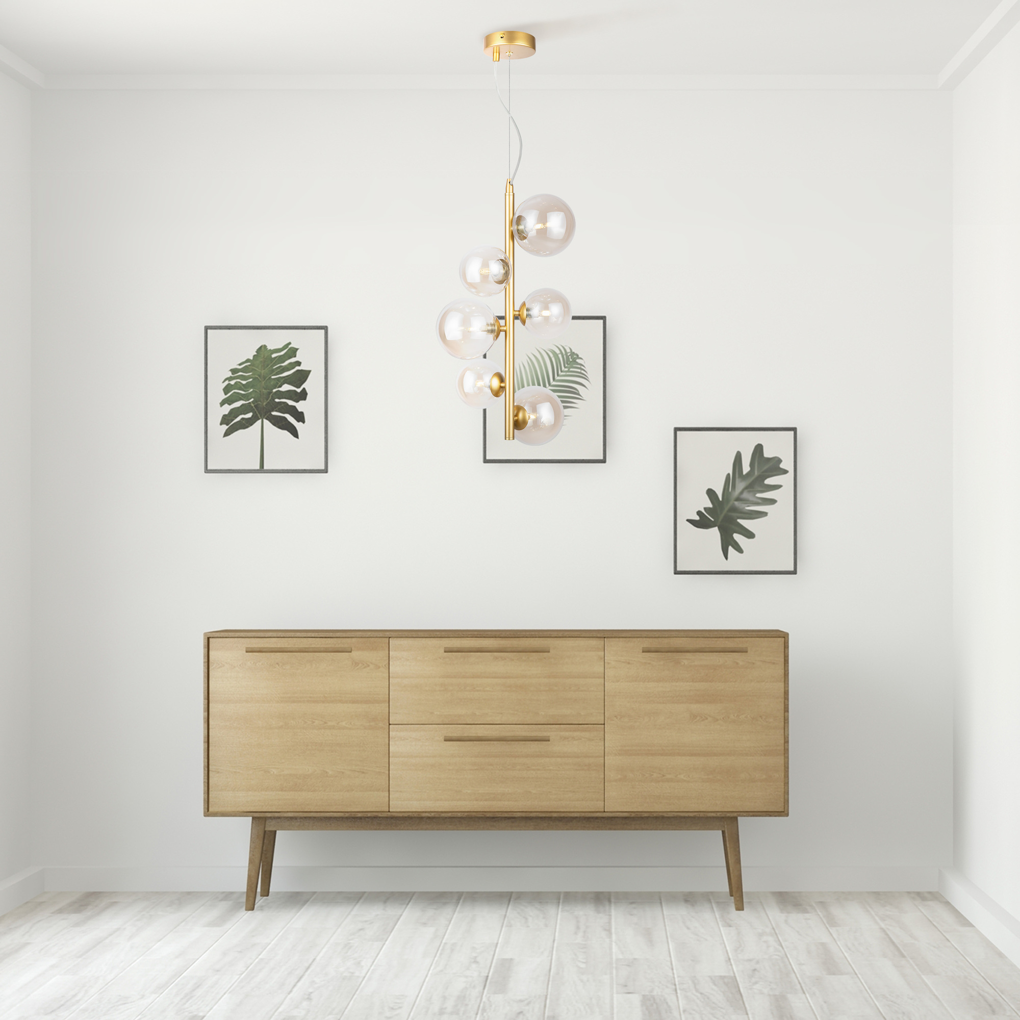 Картинка Подвесной светильник Maytoni MOD545PL-06G