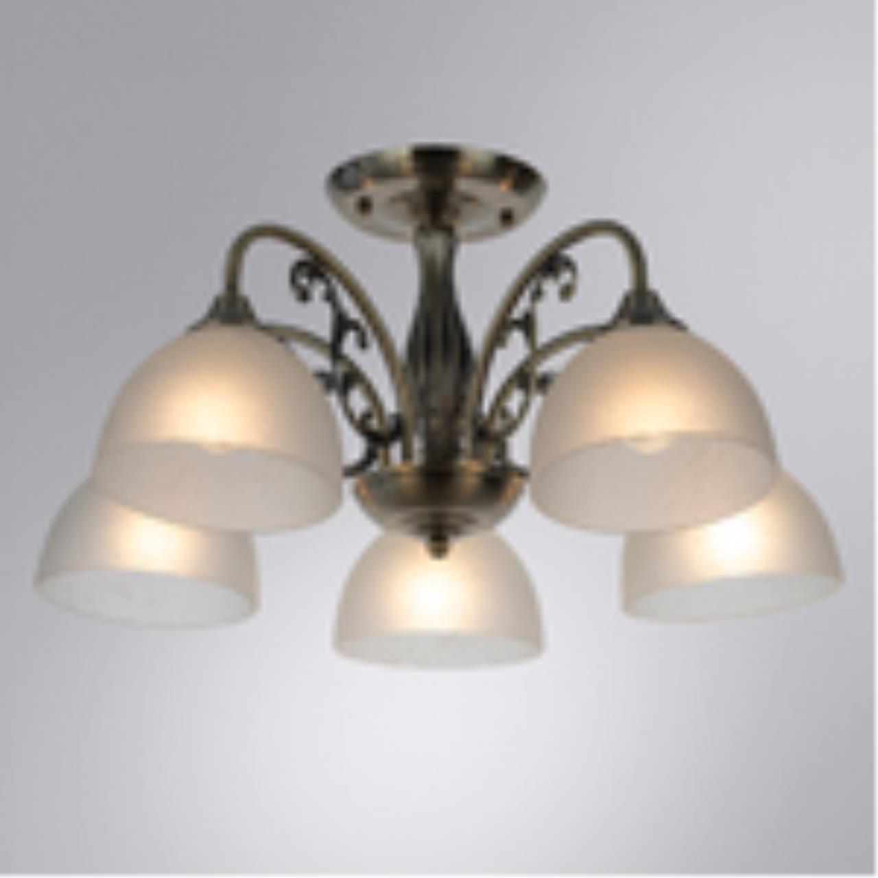 Картинка Потолочная люстра Arte Lamp Spica A3037PL-5AB
